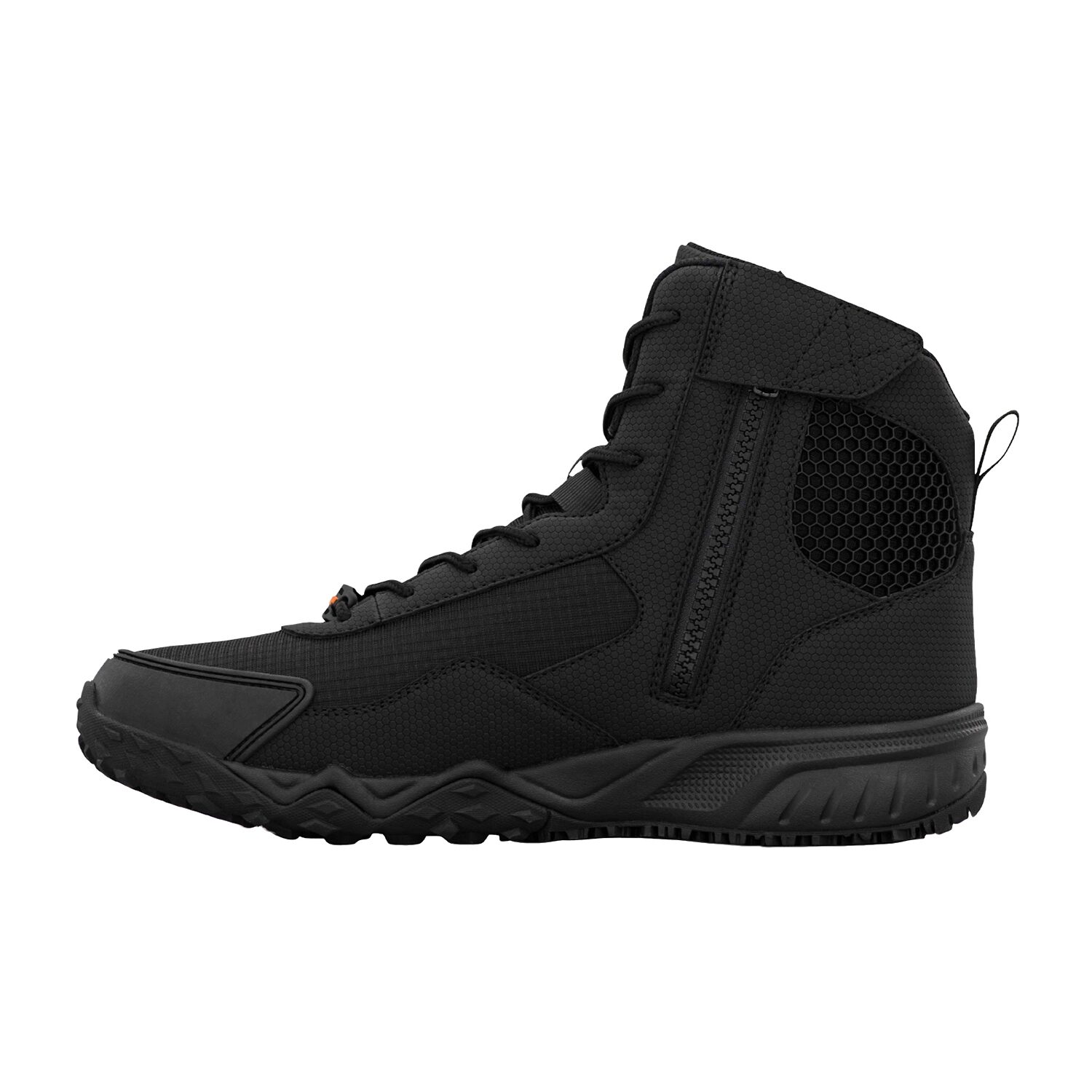 Lugz Mens Tactic Slip Resistant Block Heel Work Boots