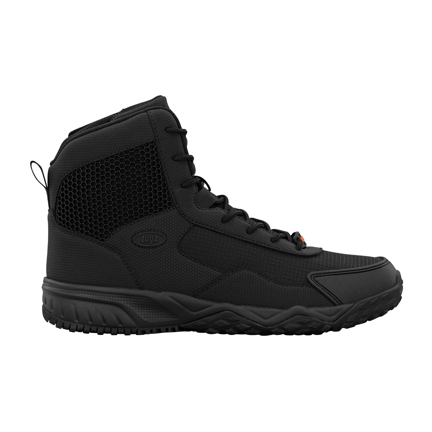 Lugz Mens Tactic Slip Resistant Block Heel Work Boots