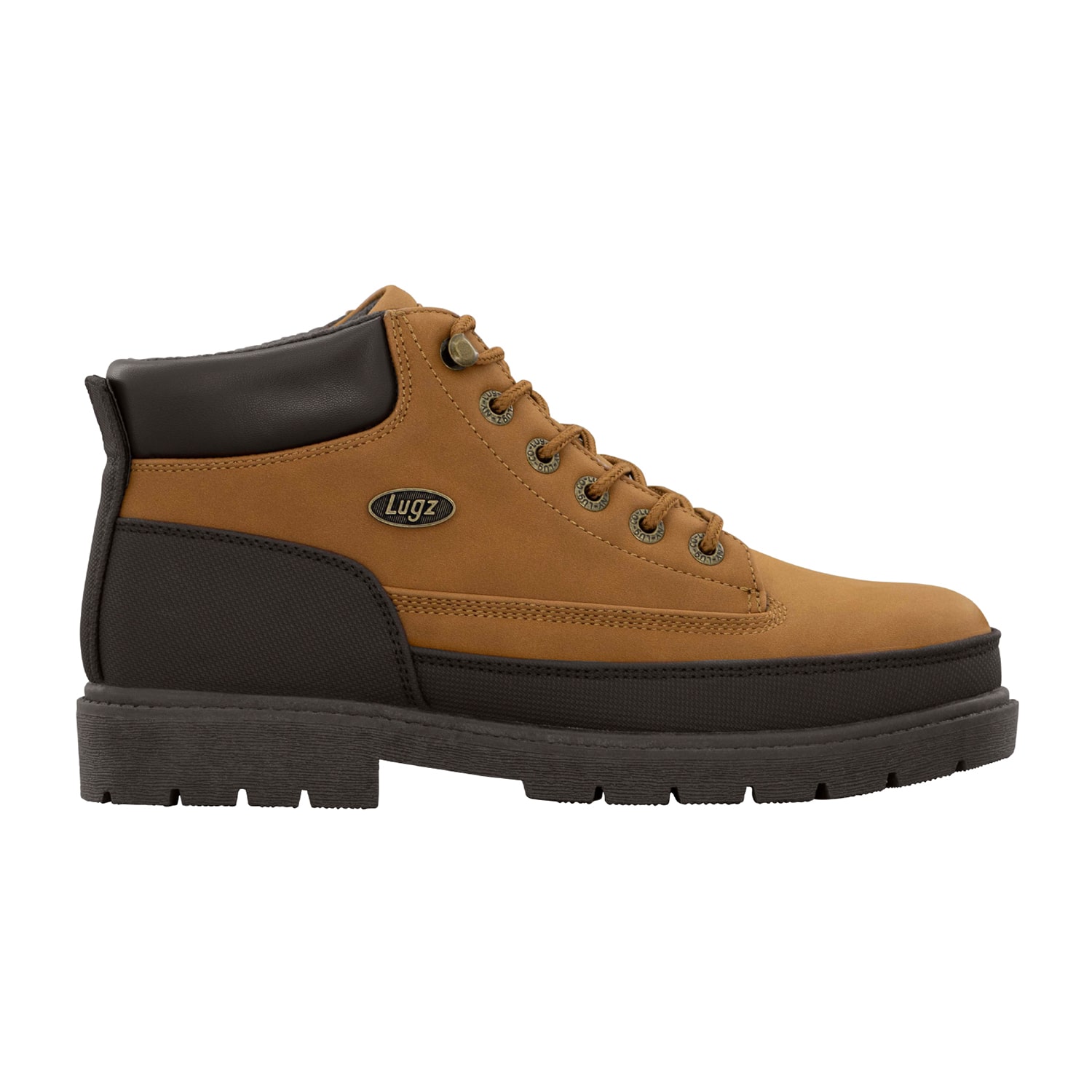 Lugz Mens Drifter Weatherguard Block Heel Hiking Boots