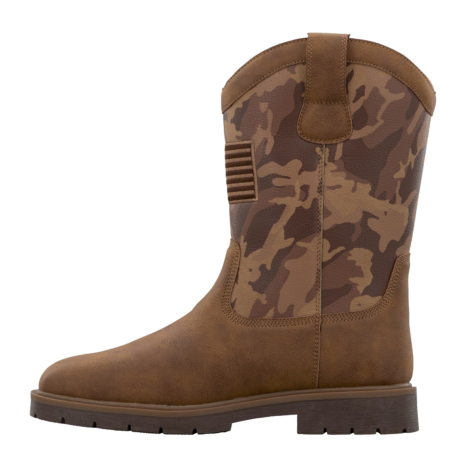 Lugz Mens Cowboss Steel Toe Block Heel Work Boots