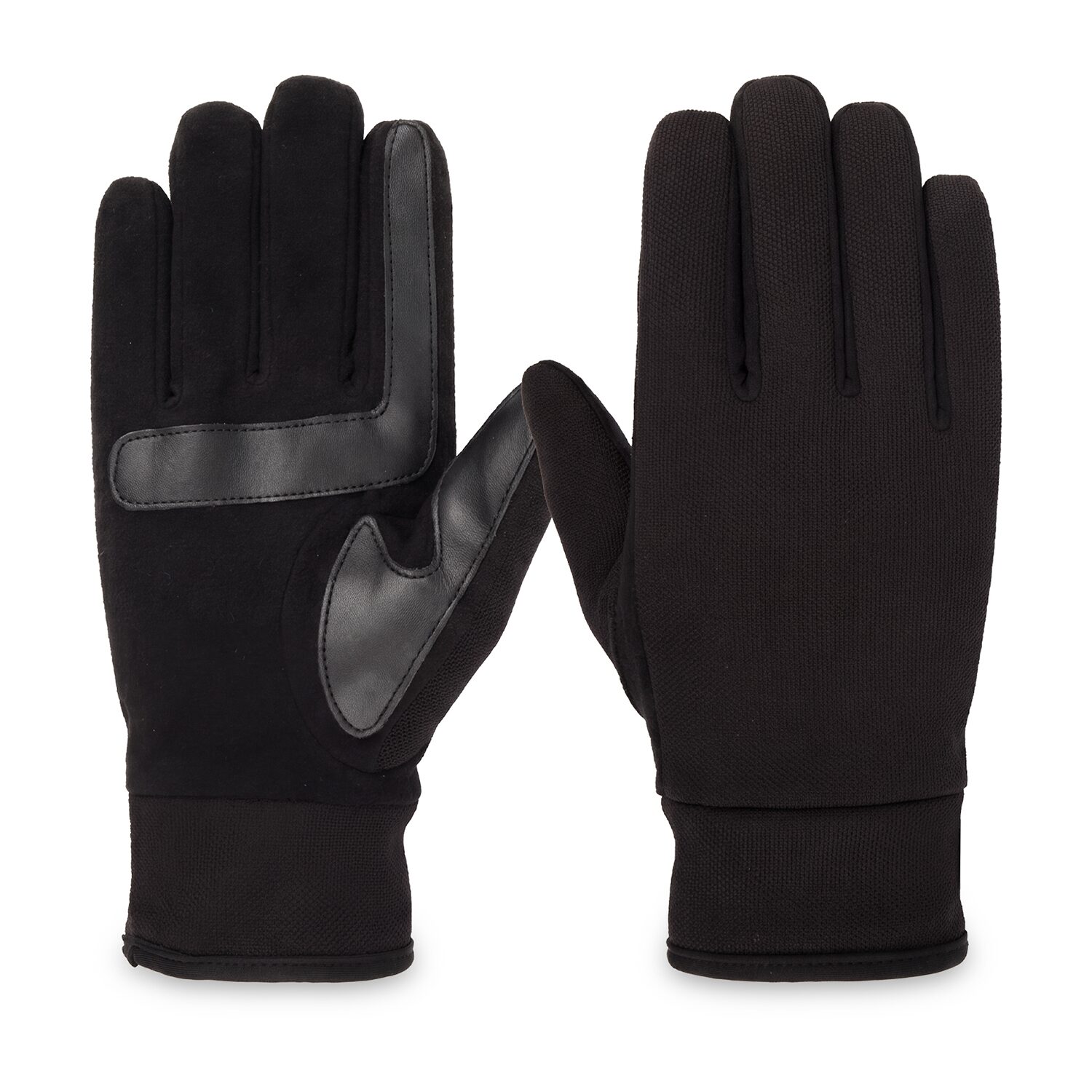 Isotoner Tech Stretch With Cuff​ Touch Screen Enabled Gloves