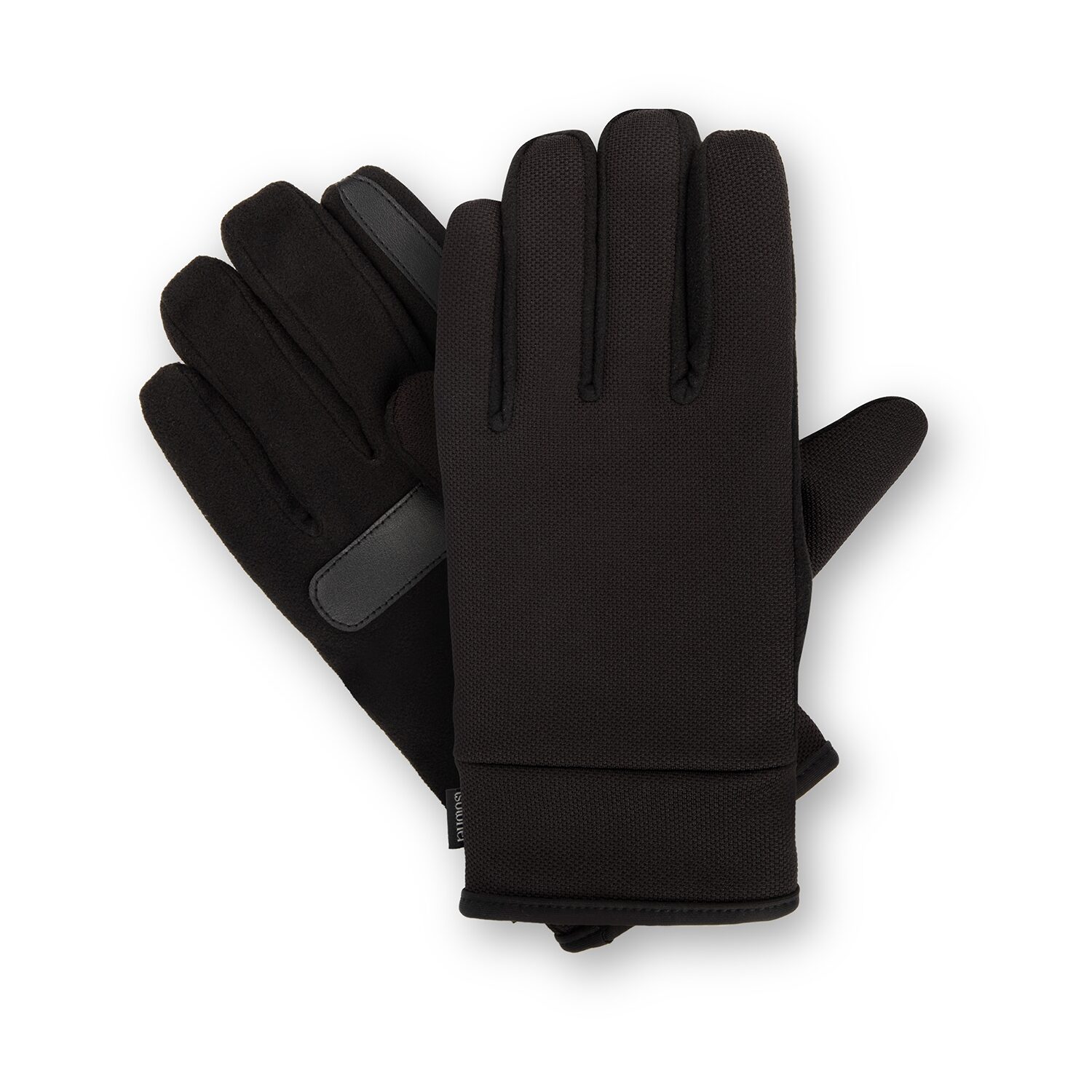 Isotoner Tech Stretch With Cuff​ Touch Screen Enabled Gloves