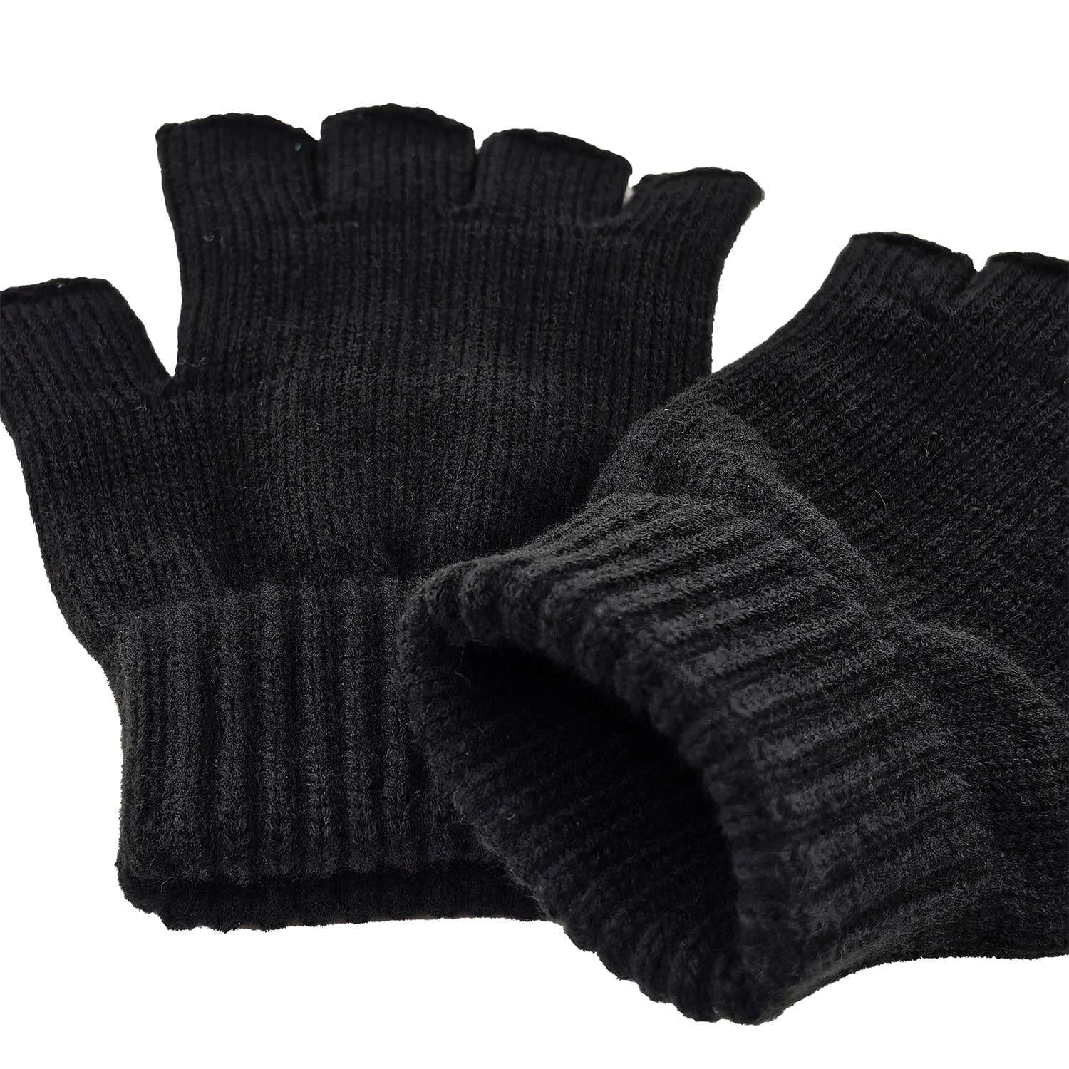 Isotoner Marled Fingerless Gloves