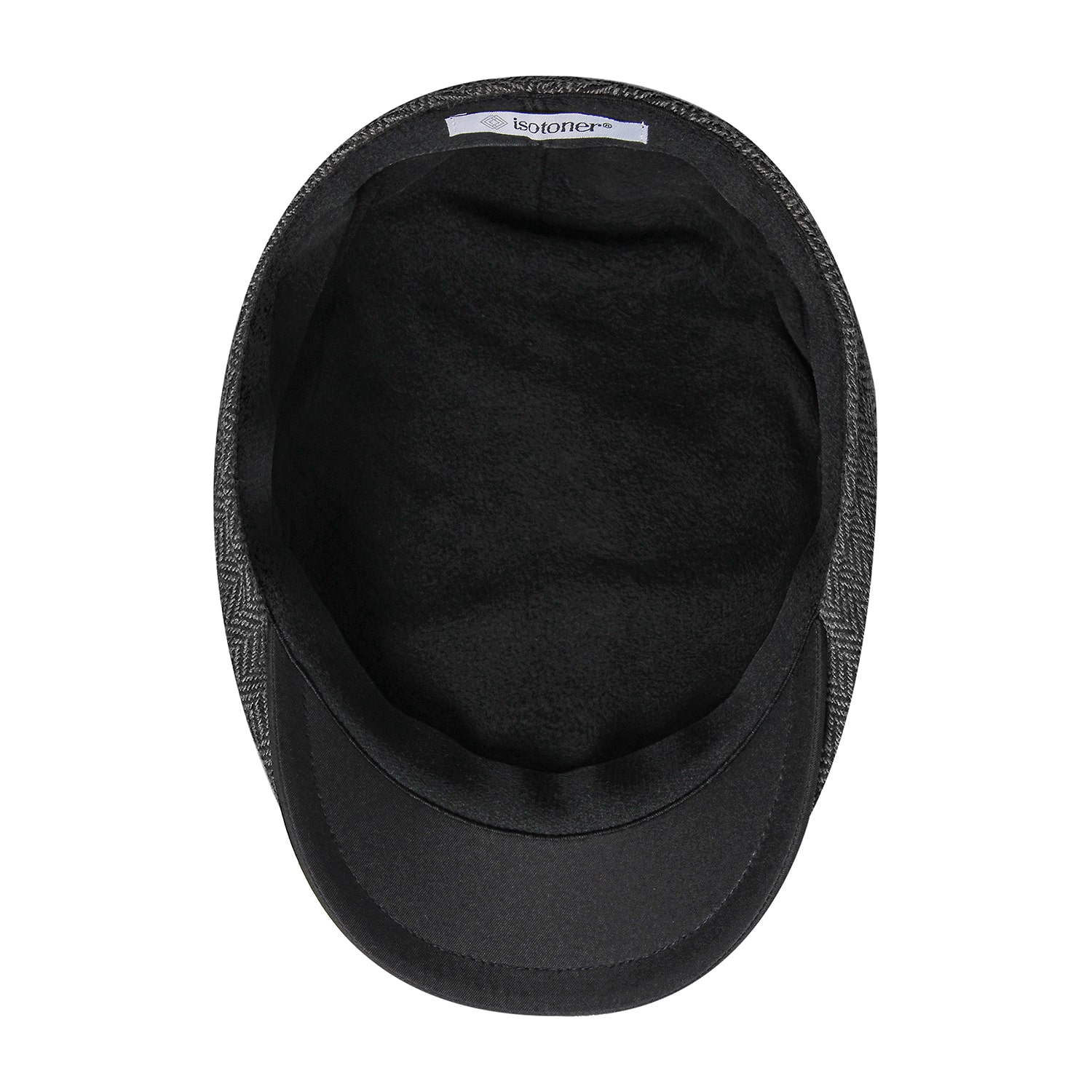 Isotoner Herringbone Ivy Sherpa Lined Mens Ivy Cap