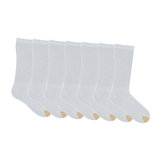Gold Toe Athletic Sport Bonus Pack Mens 6+2 Pair Crew Socks
