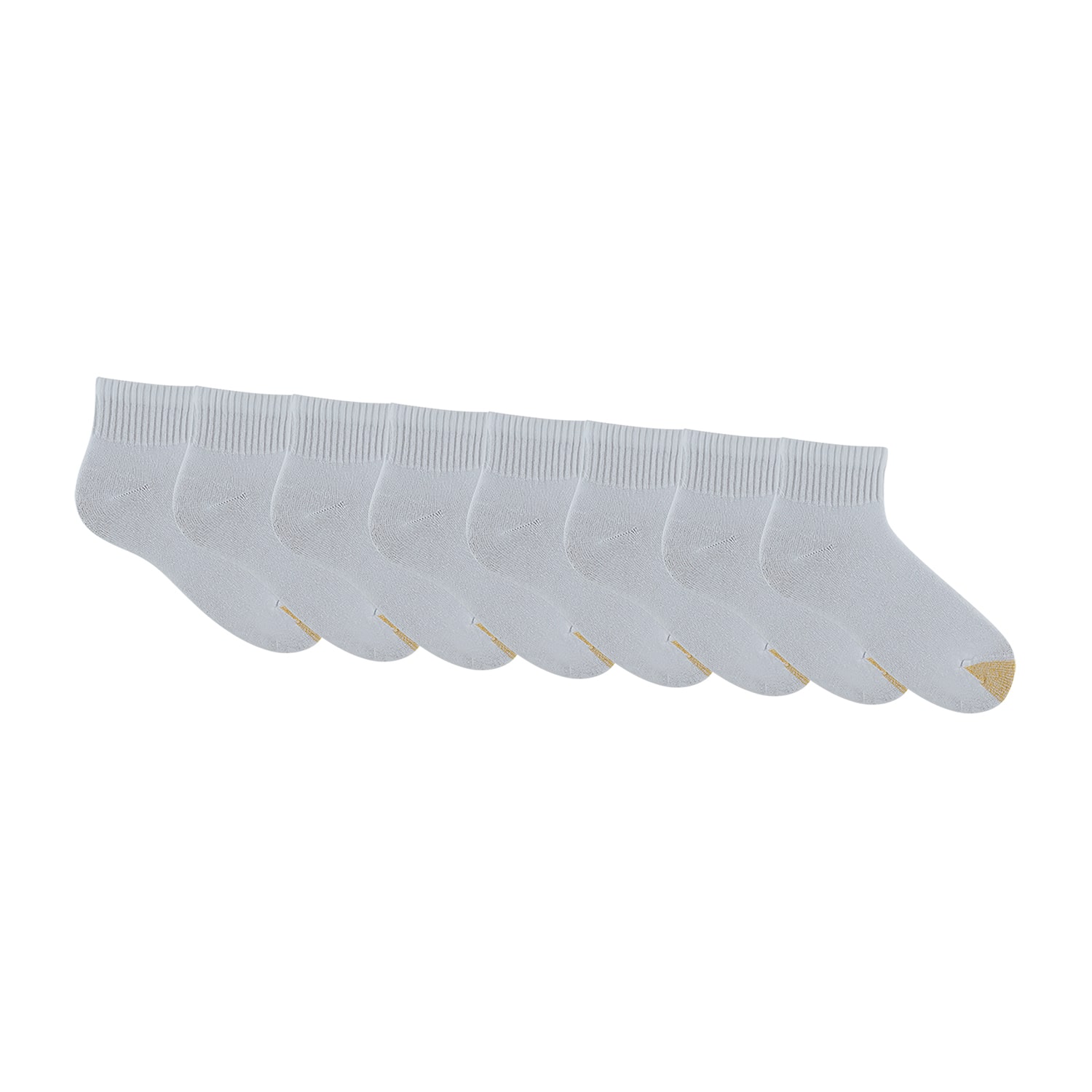 Gold Toe Athletic Sport Bonus Pack Mens 6+2 Pair Quarter Ankle Socks