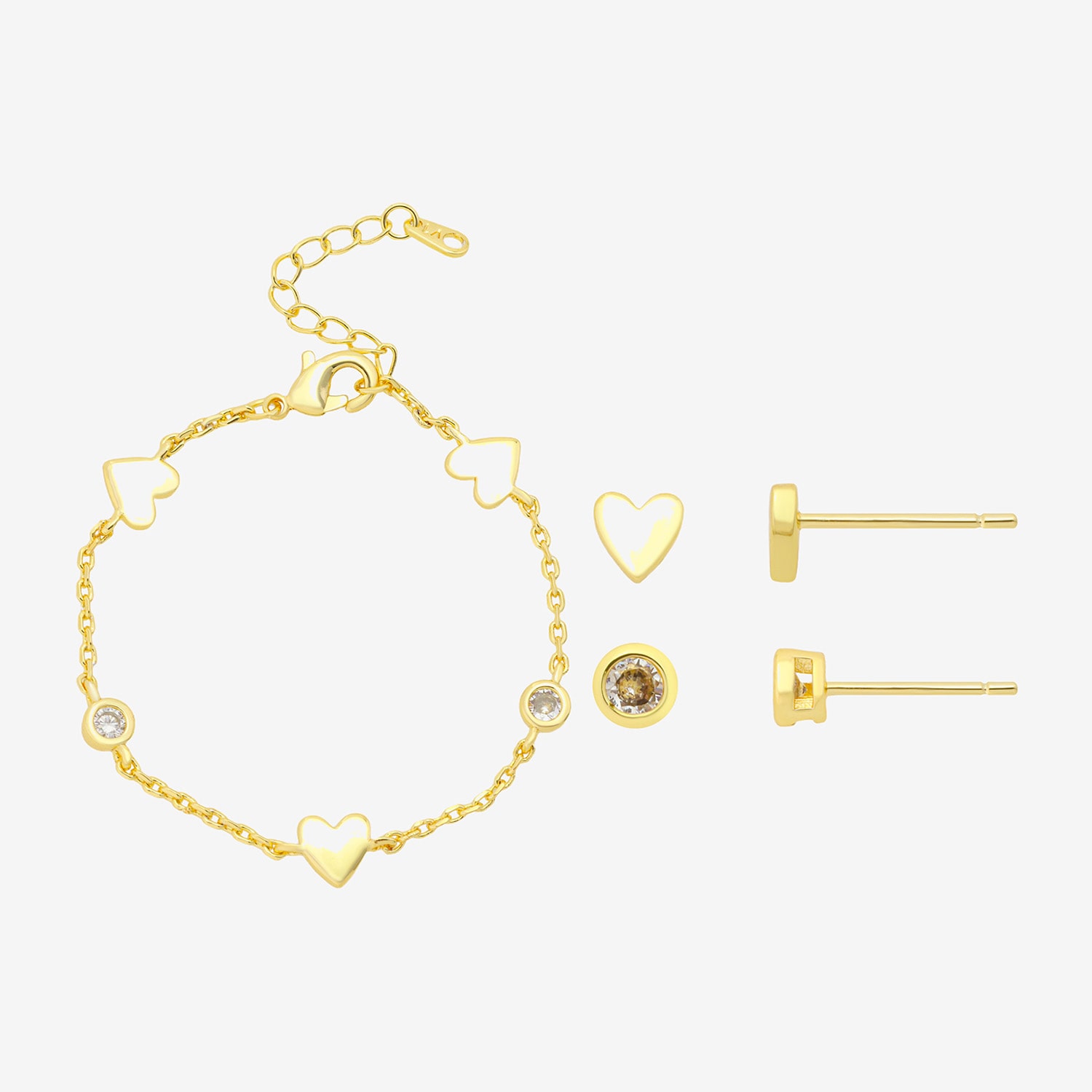 Gratitude & Grace Girls 3-pc. Cubic Zirconia Bracelet Set