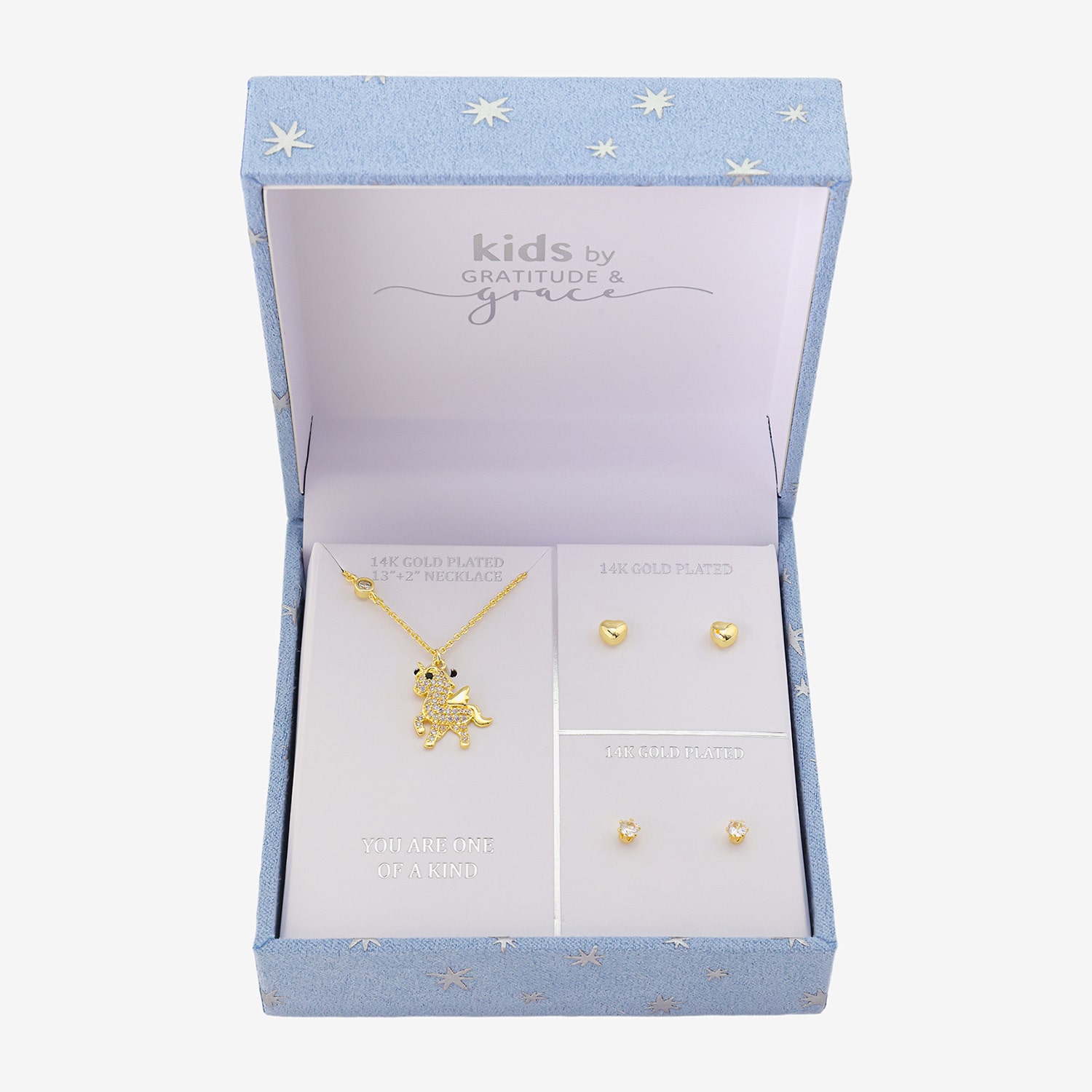 Gratitude & Grace Girls Cubic Zirconia 3-pc. Necklace Set