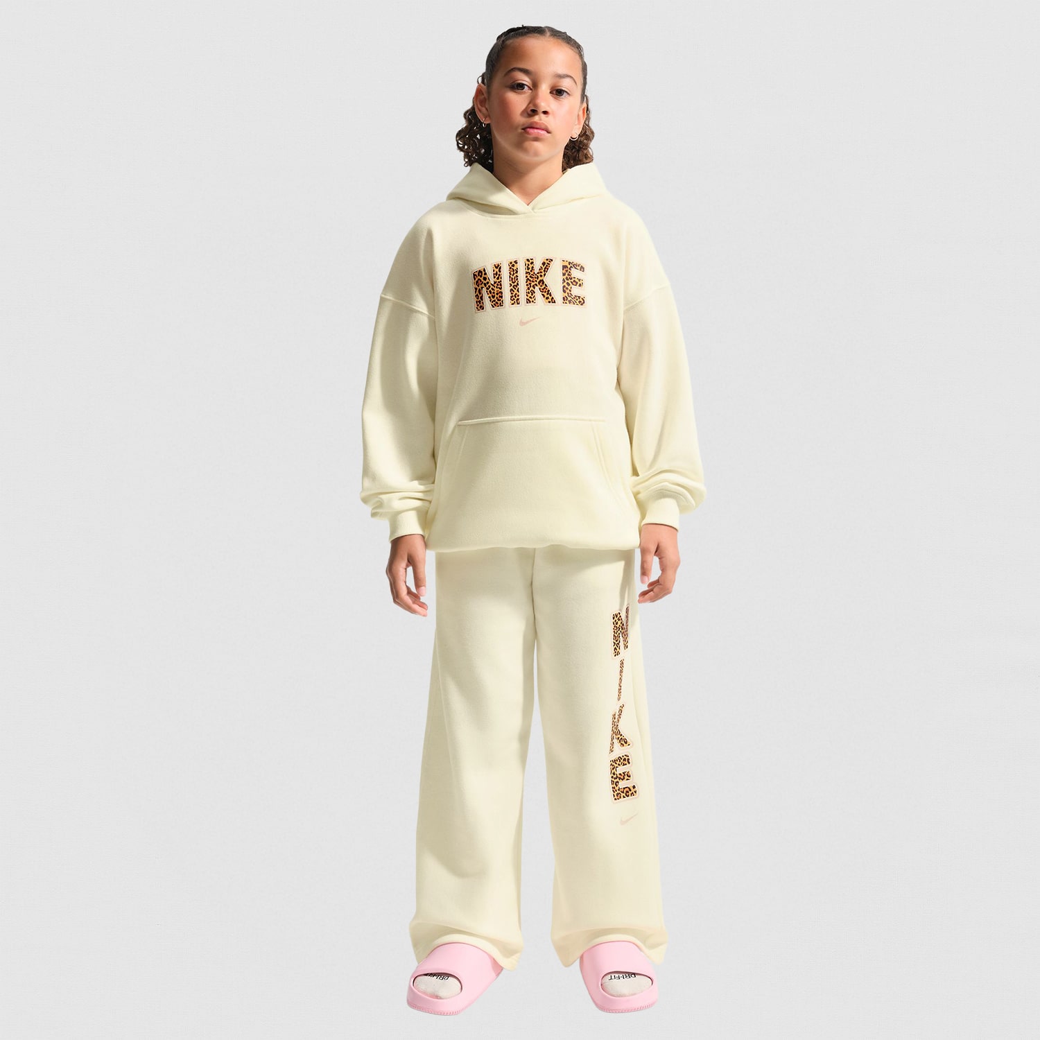 Nike Big Kid Girls Long Sleeve Fleece Active Hoodie