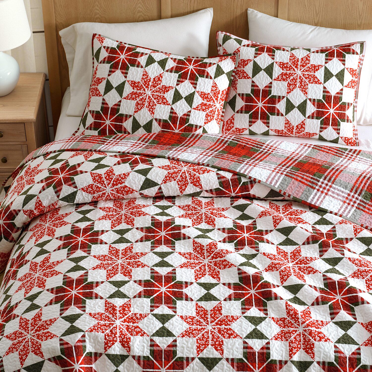 Martha Stewart North Star 3-pc. Quilt Set