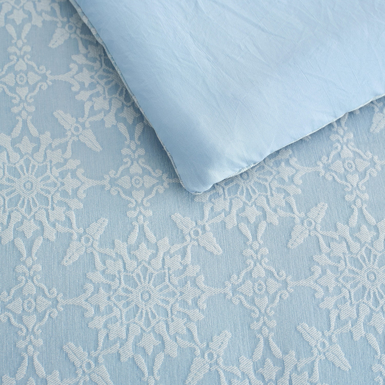 Martha Stewart Snowflake Tile 3-pc. Comforter Set