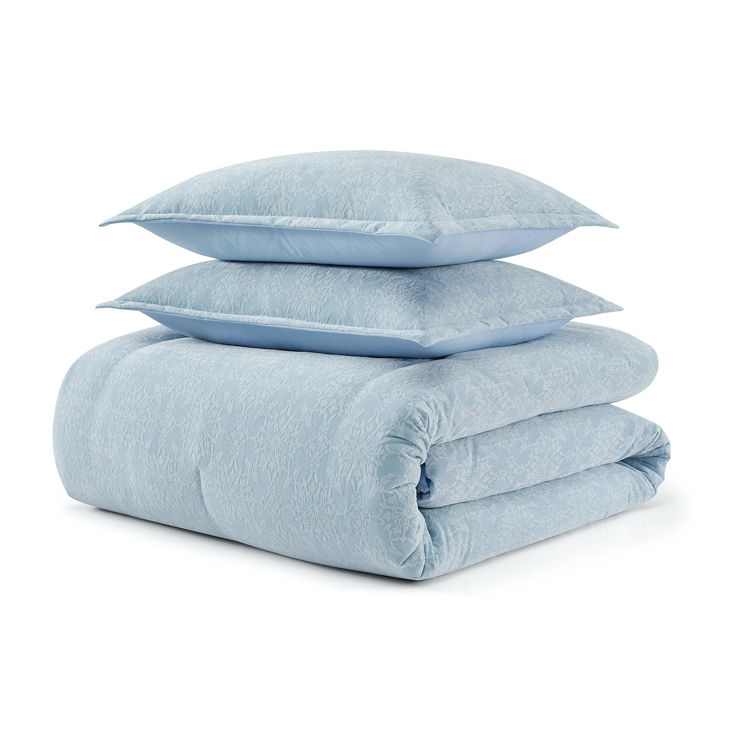 Martha Stewart Snowflake Tile 3-pc. Comforter Set