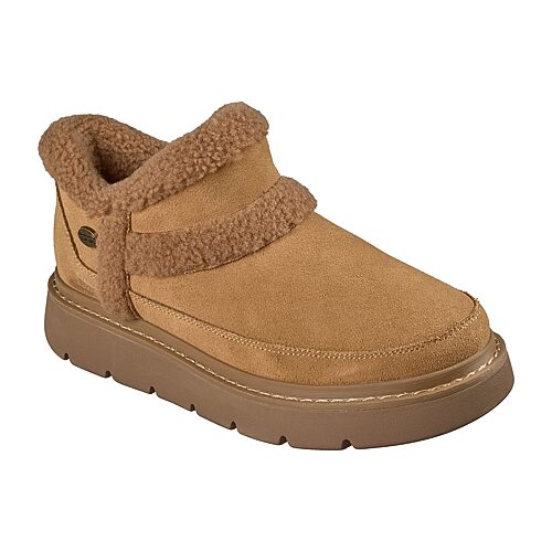 Skechers Bobs Hands Free Slip-Ins Womens Keepsakes Lite Winter Snug Flat Heel Winter Boots, 10 Medium, Brown