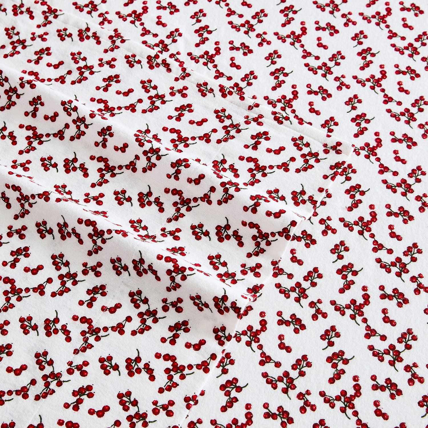 Martha Stewart Holiday Flannel Sheet Set