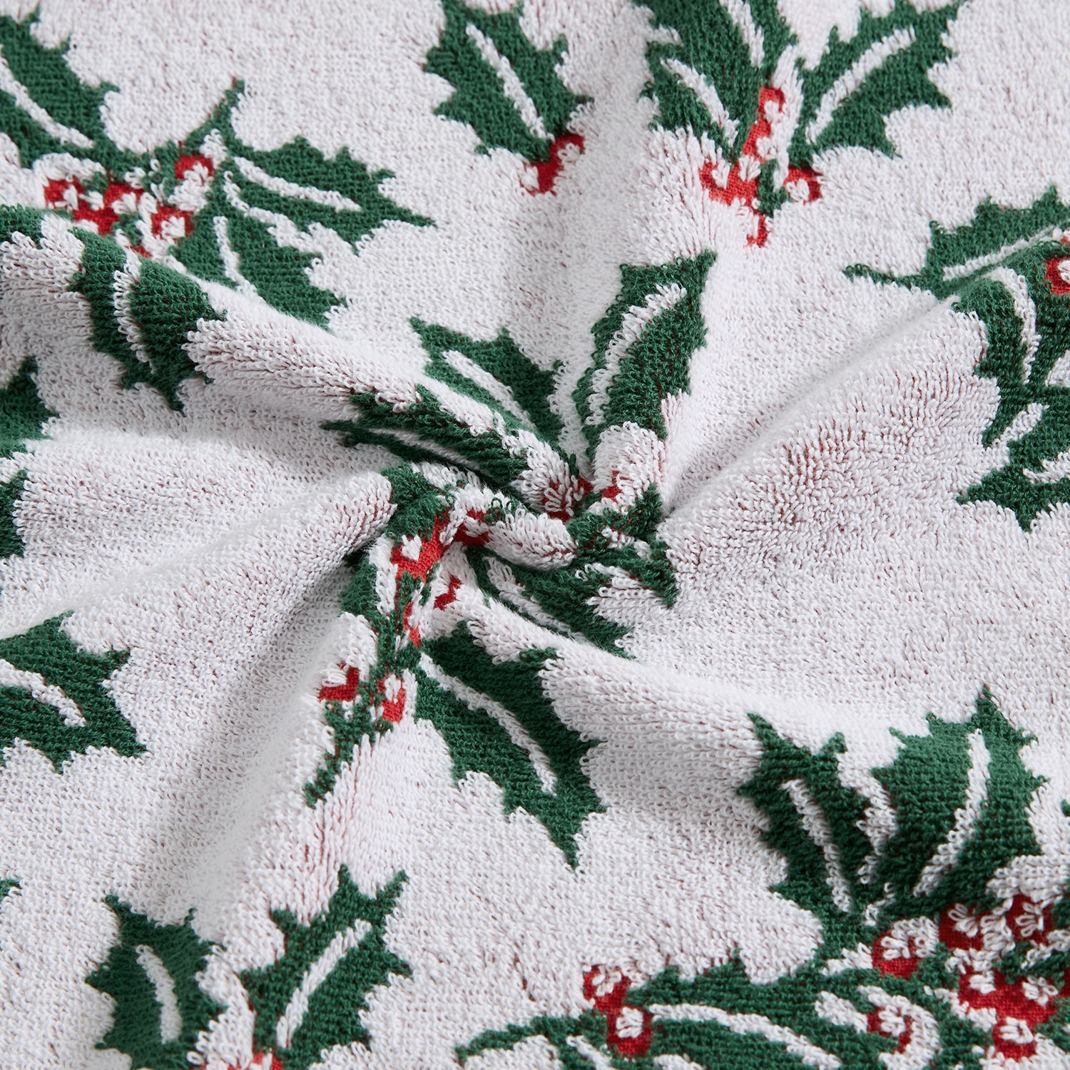 Martha Stewart Holly 2-pc. Hand Towel Set