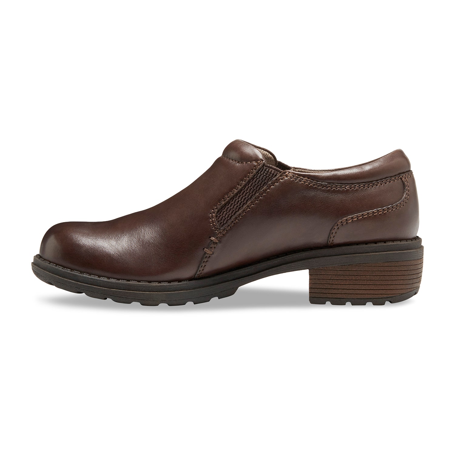 Eastland Double Down Womens Round Closed Toe Slip-On Shoe