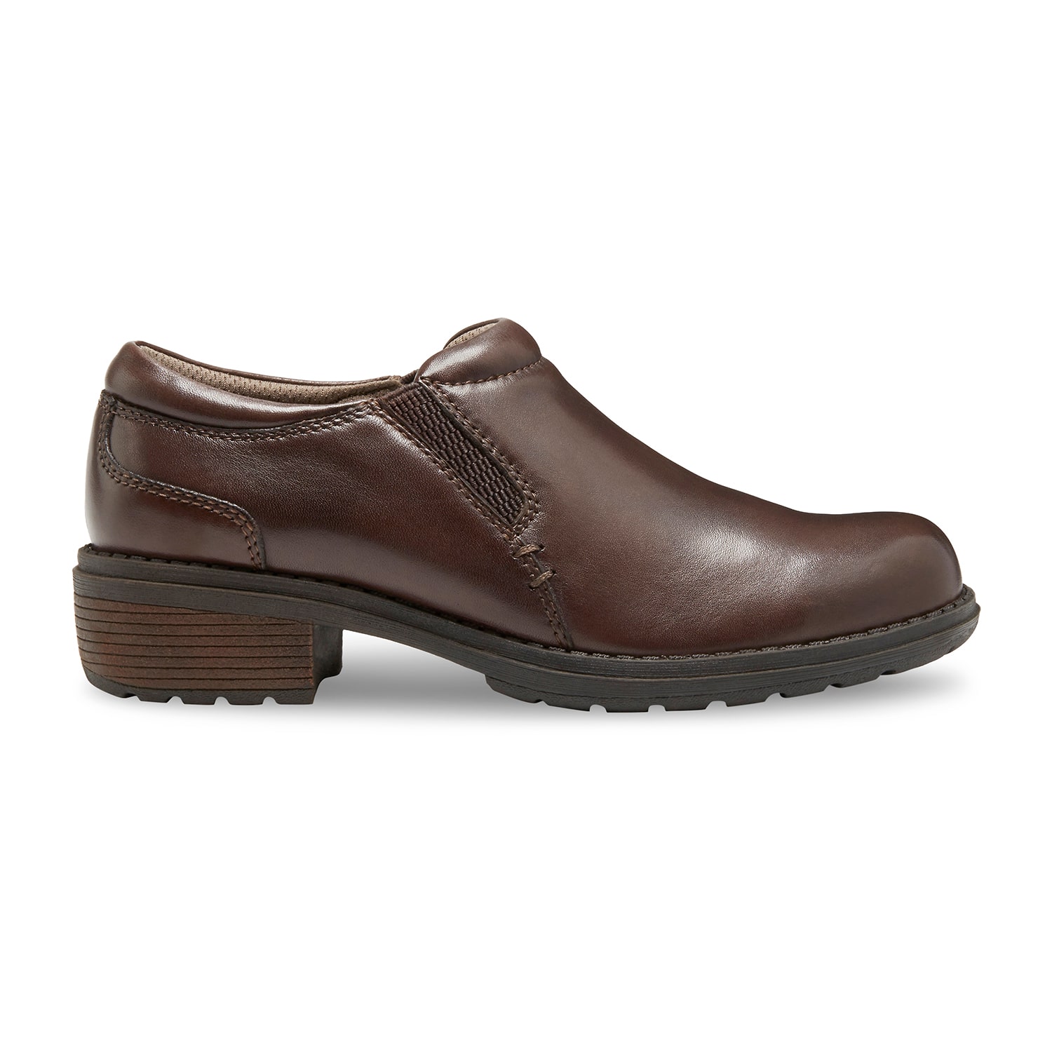 Eastland Double Down Womens Round Closed Toe Slip-On Shoe