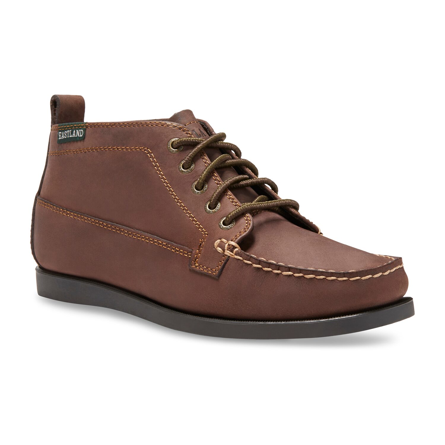Eastland Womens Seneca Block Heel Chukka Boots