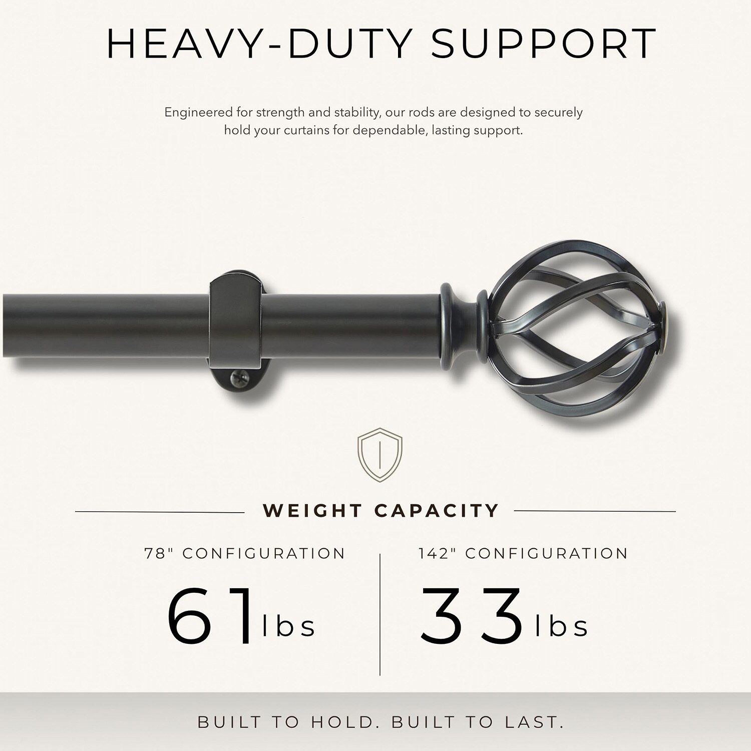 Threadmade Walker 1 Curtain Rod