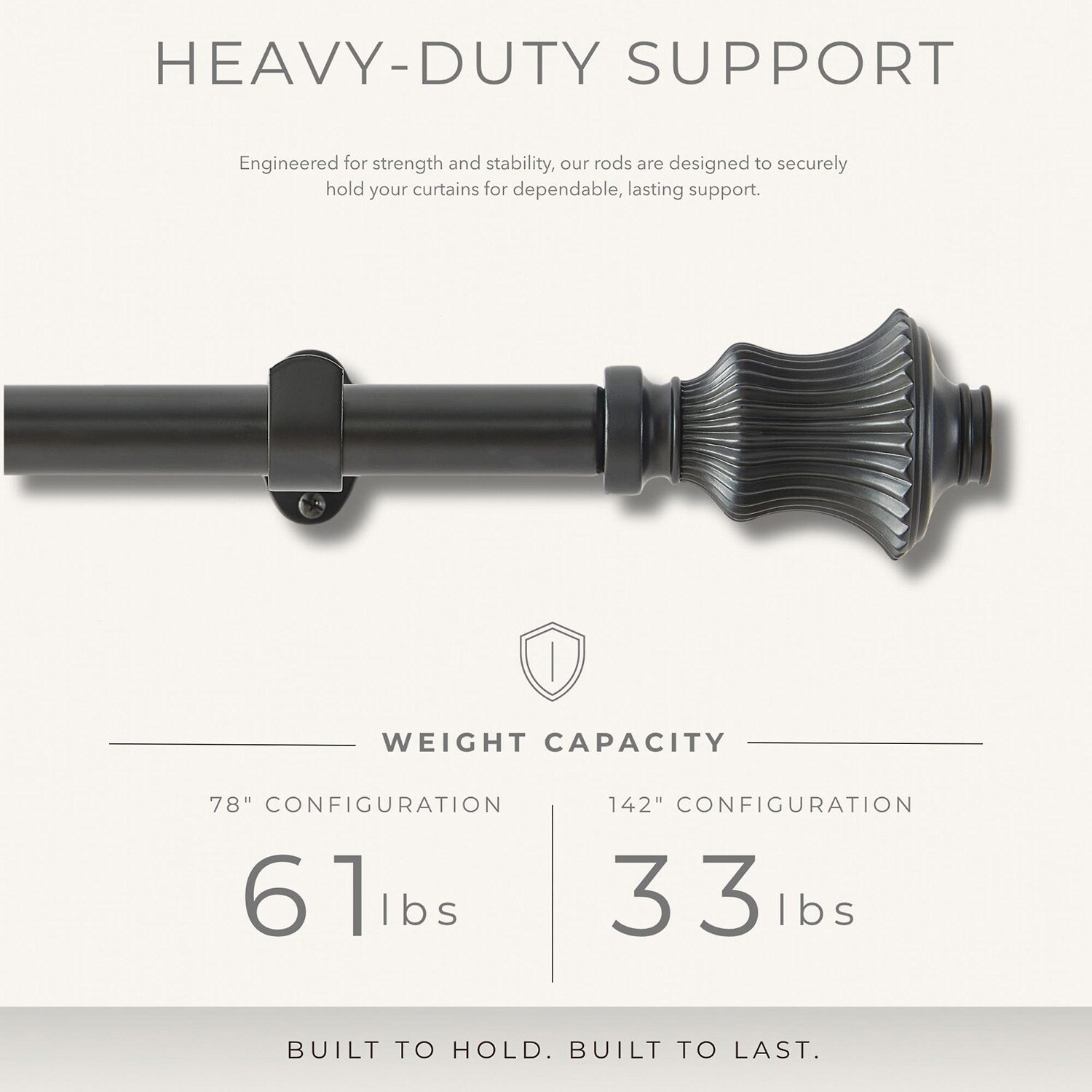 Lenox Palazzo 1 Curtain Rod