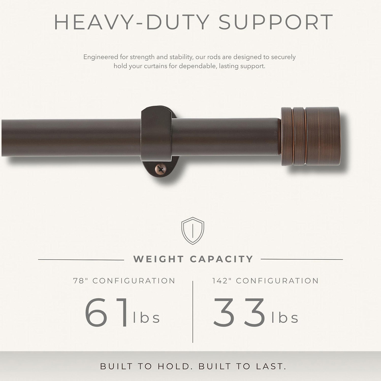 Lenox Verona 1 Curtain Rod