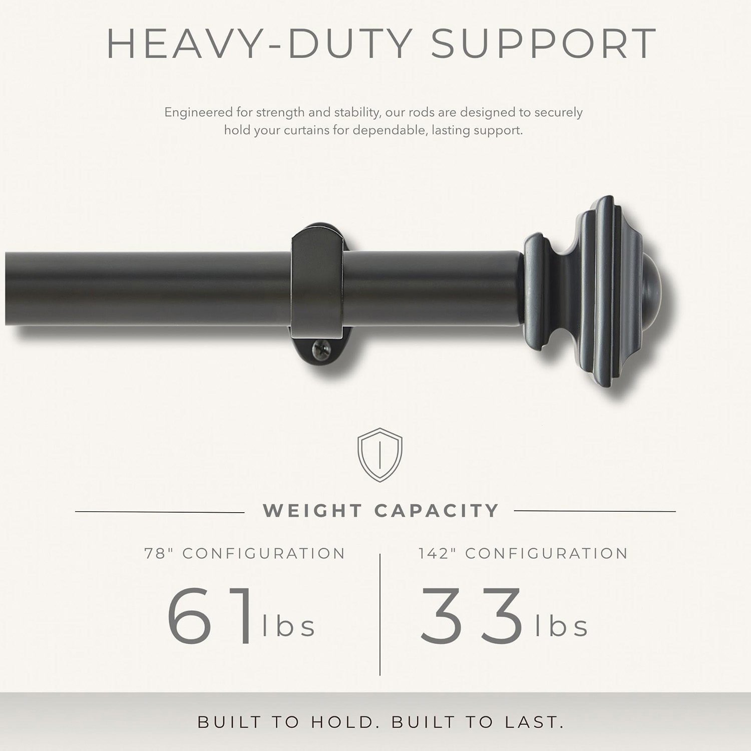 Lenox Madrid 1 Curtain Rod