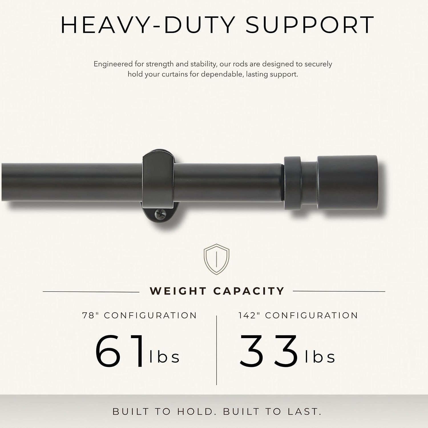 Threadmade Tribeca 1 Curtain Rod