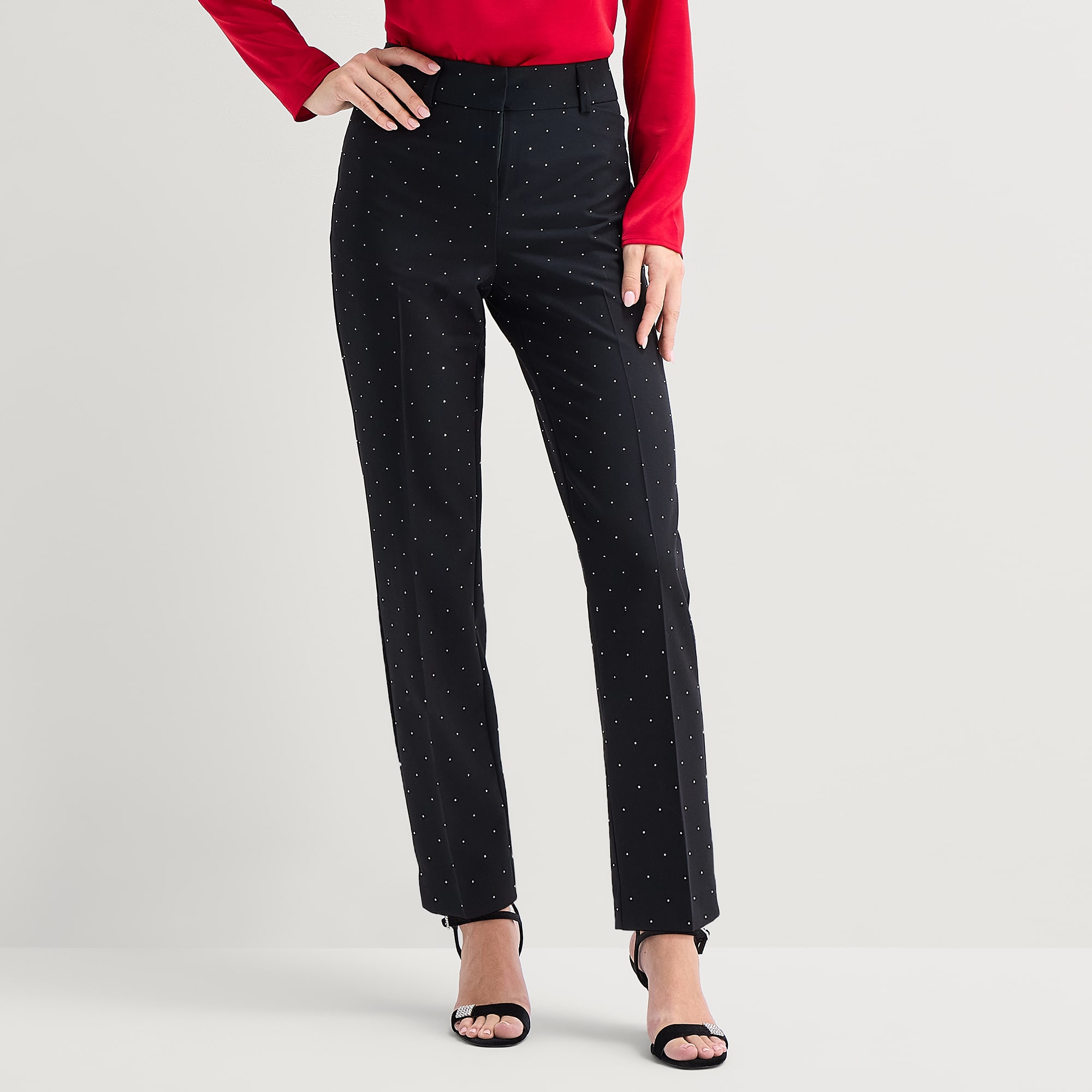 Liz Claiborne Emma Womens Straight Ankle Pant