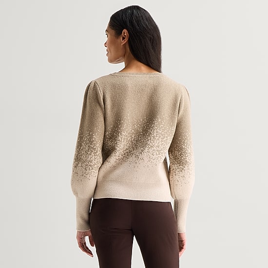 Liz Claiborne Womens Crew Neck Long Sleeve Pullover Sweater