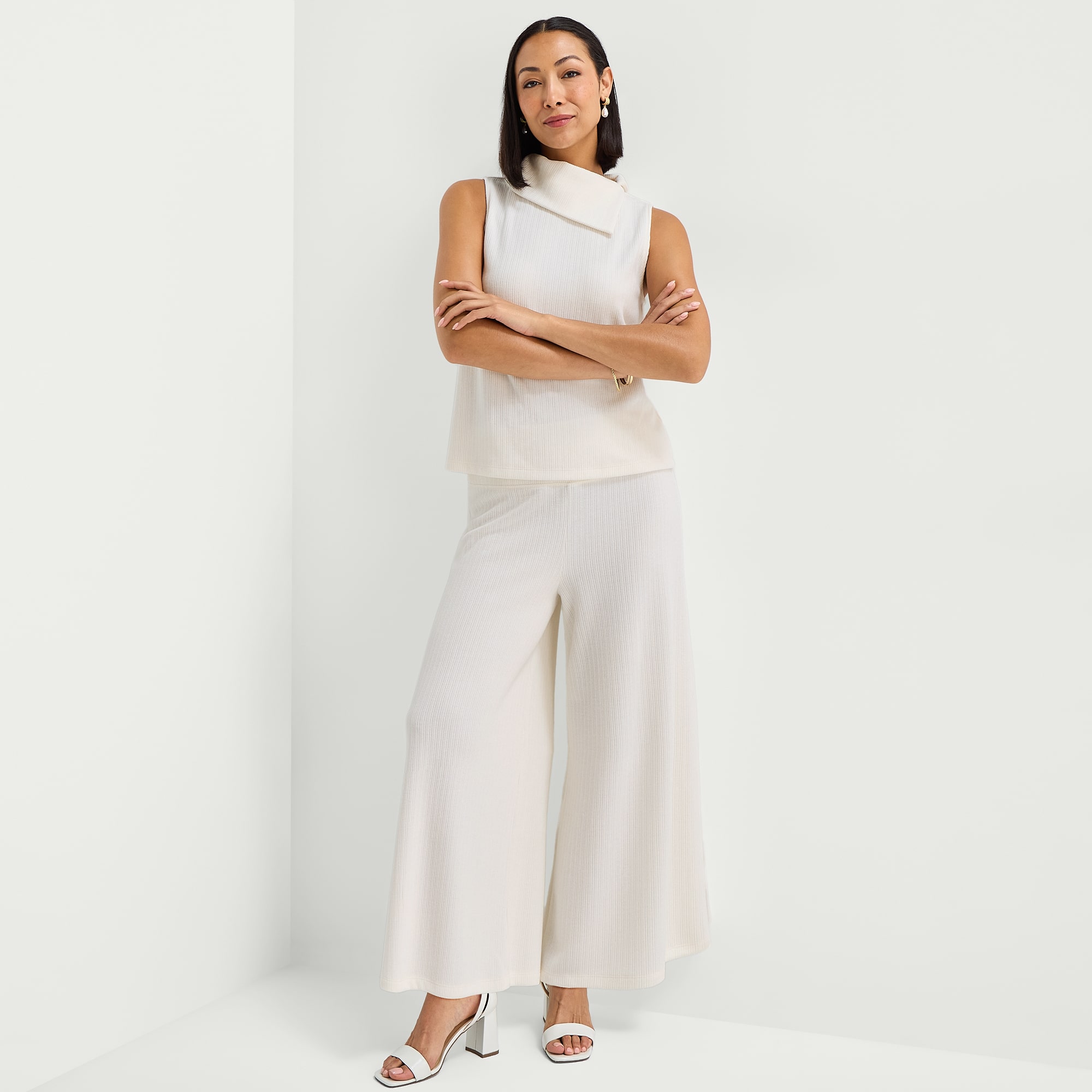 Liz Claiborne Womens Flare Pull-On Pant