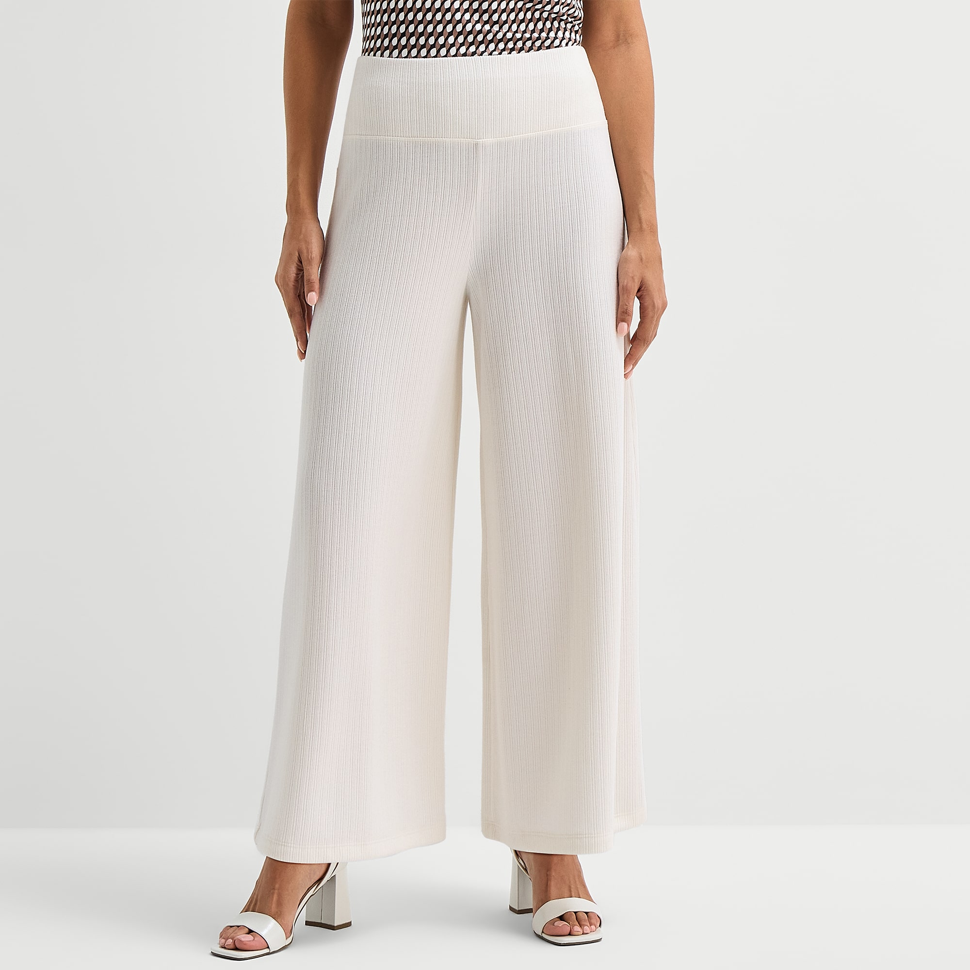 Liz Claiborne Womens Flare Pull-On Pant