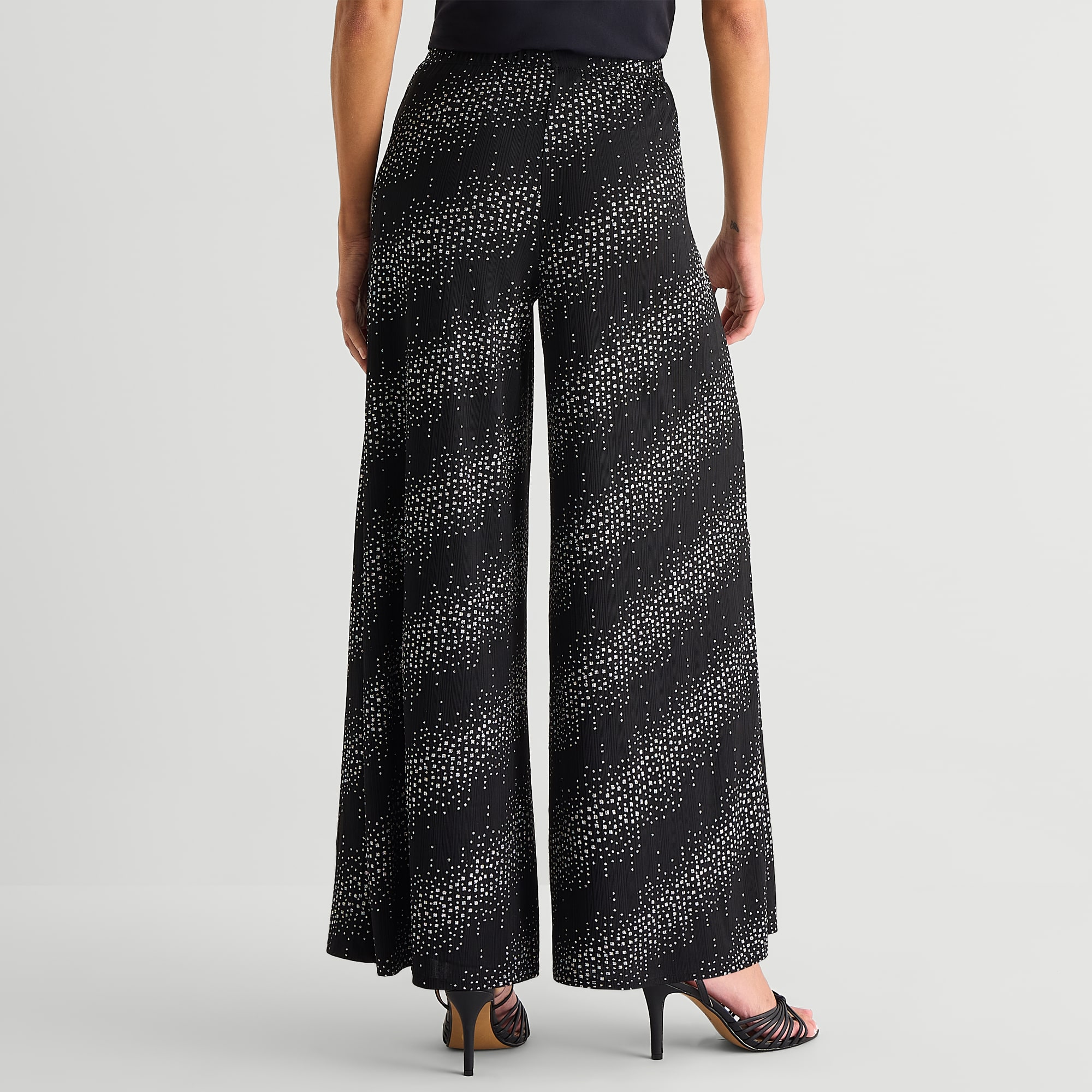 MSK Womens Straight Mid Rise Pull-On Pant