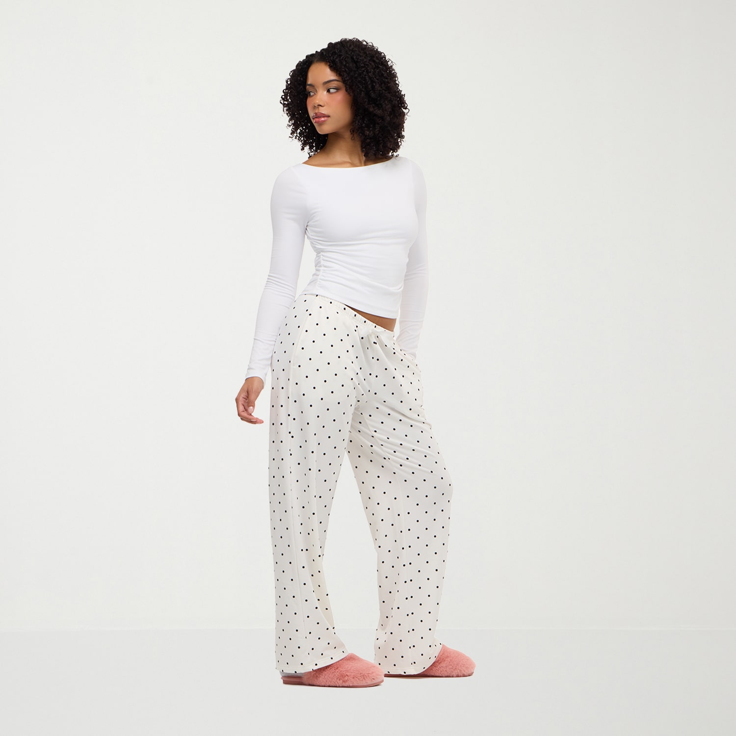 Forever 21 Na Womens Fleece Sleeveless Pajama Pants