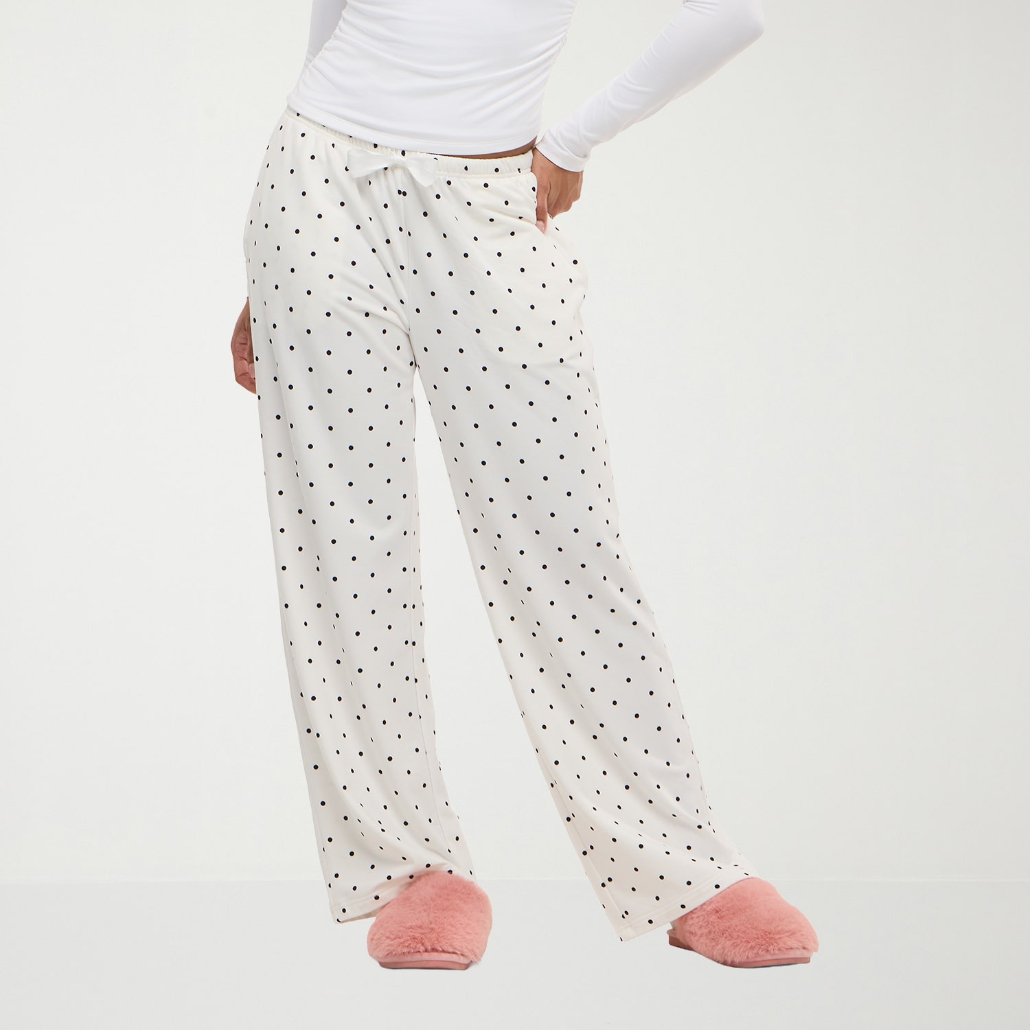 Forever 21 Na Womens Fleece Sleeveless Pajama Pants