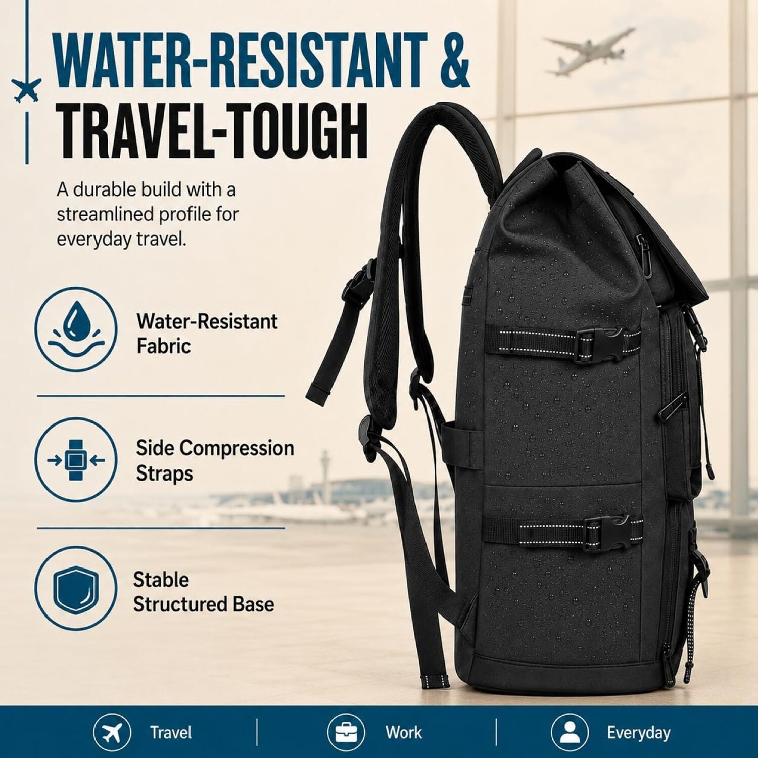 IZOD Escape Unisex Adult Backpack