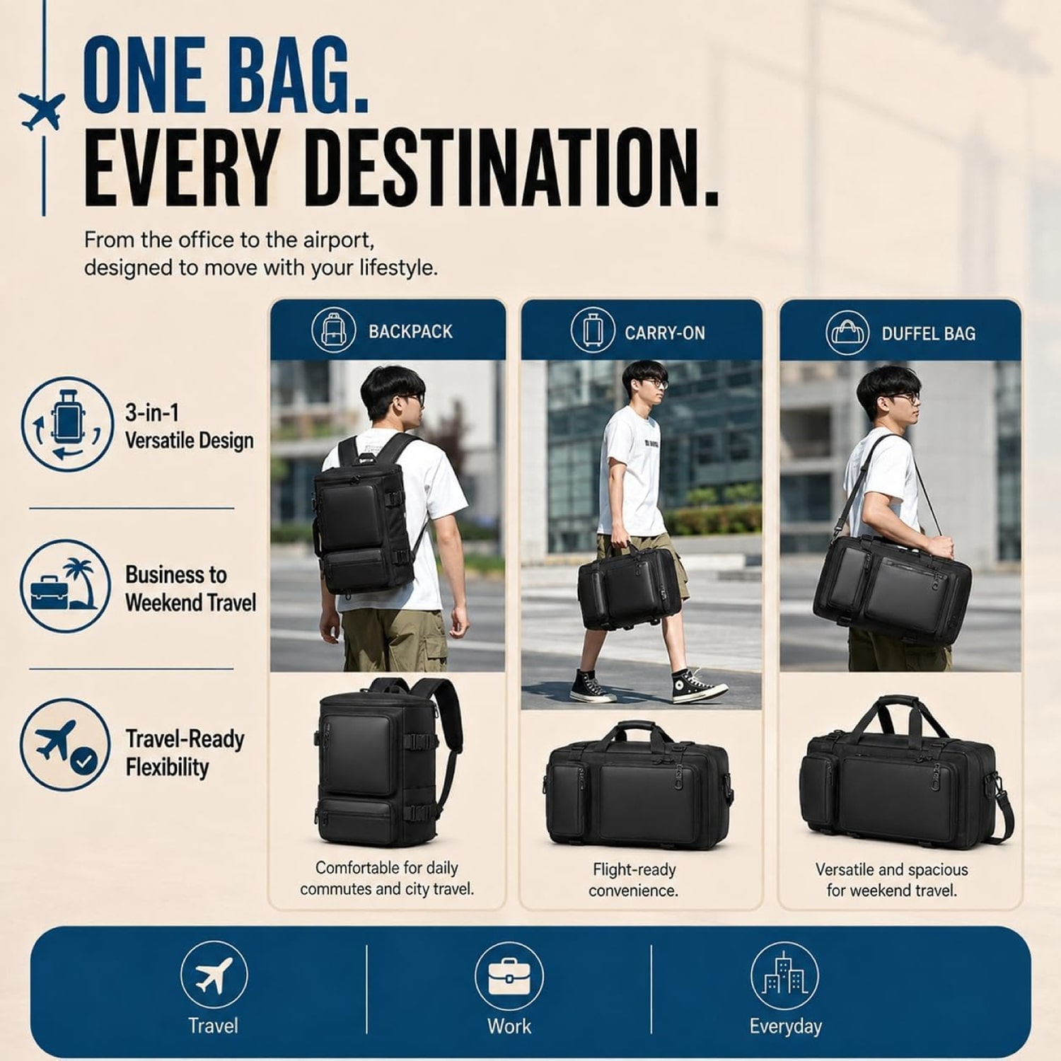 IZOD Voyager Unisex Adult Backpack