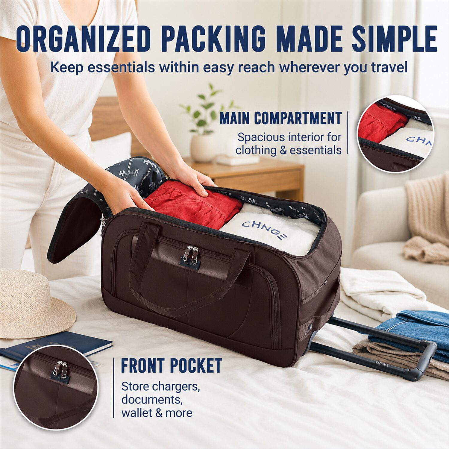 IZOD Carol 4-pc. Softside Luggage Set