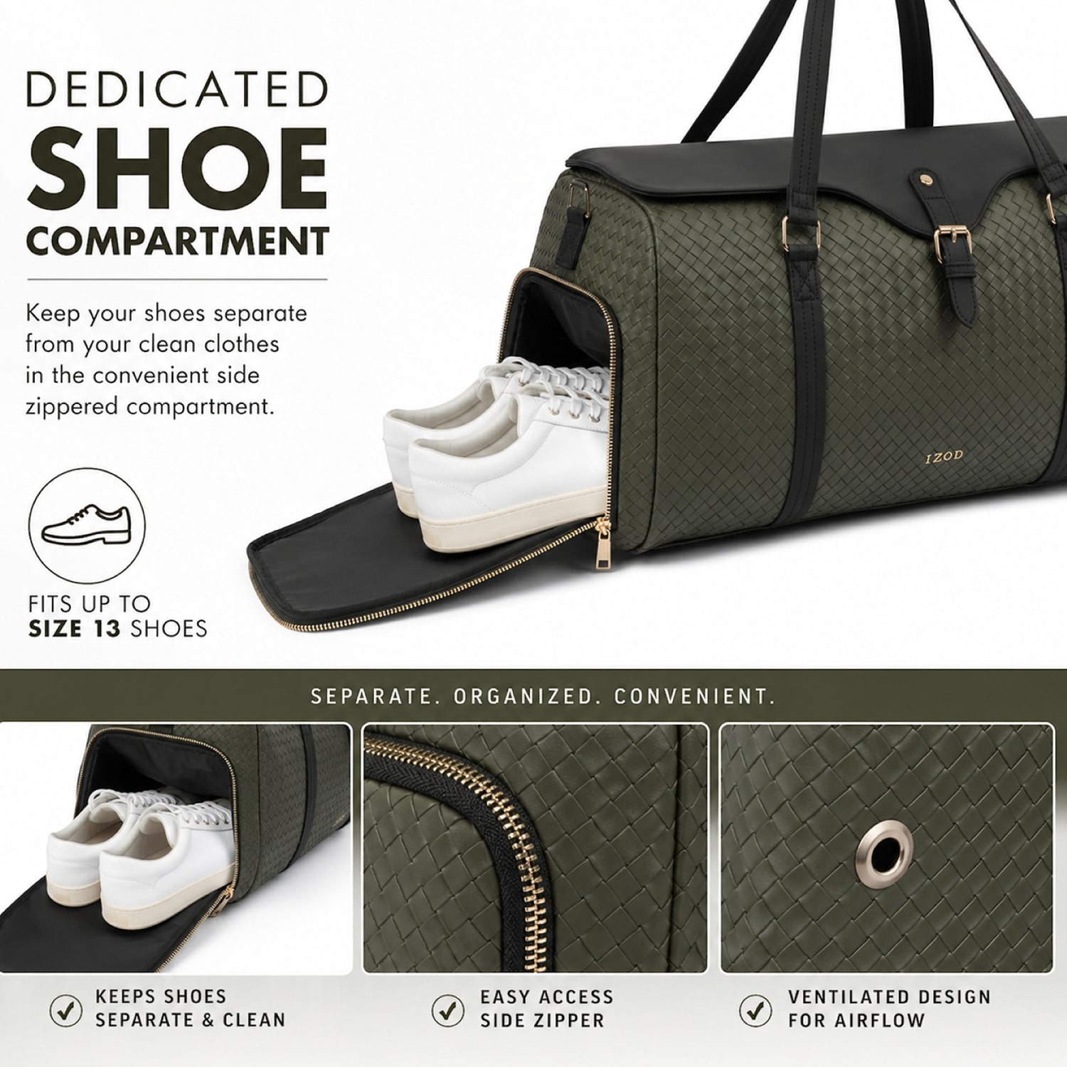 IZOD Sorelle Duffel Bag