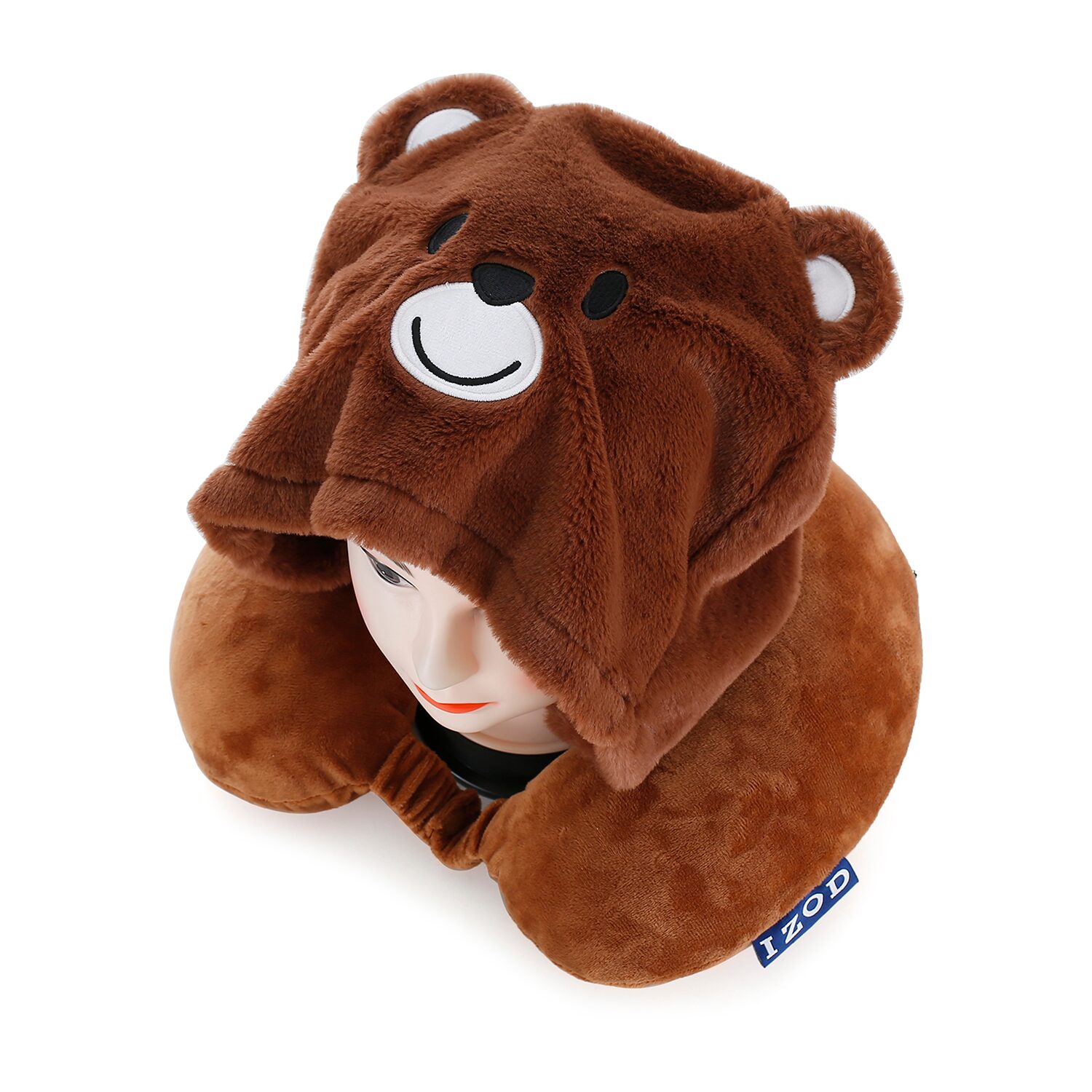 IZOD Mimi Kids Memory Foam Travel Pillow