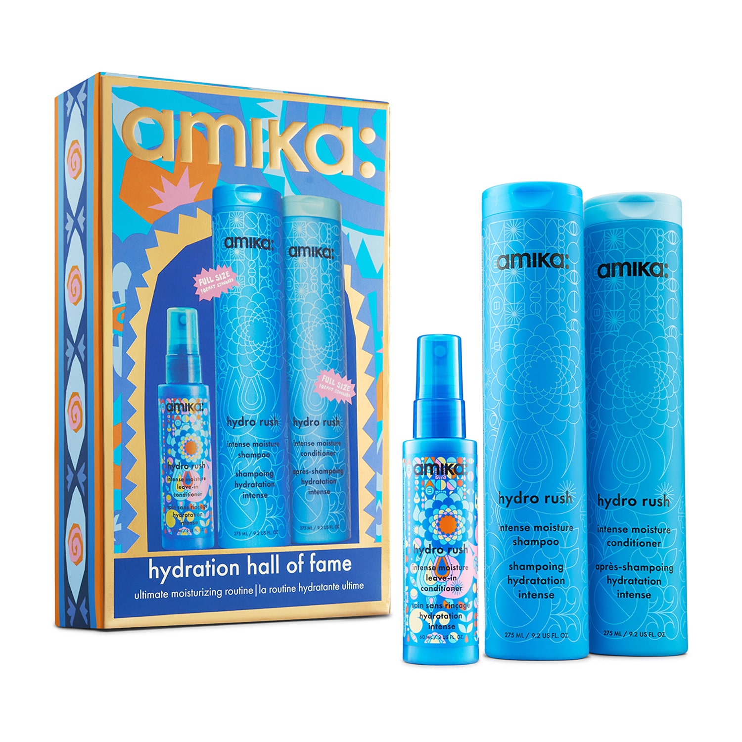 amika Amika Hydration Hall Of Fame Set 3-pc. Gift Set