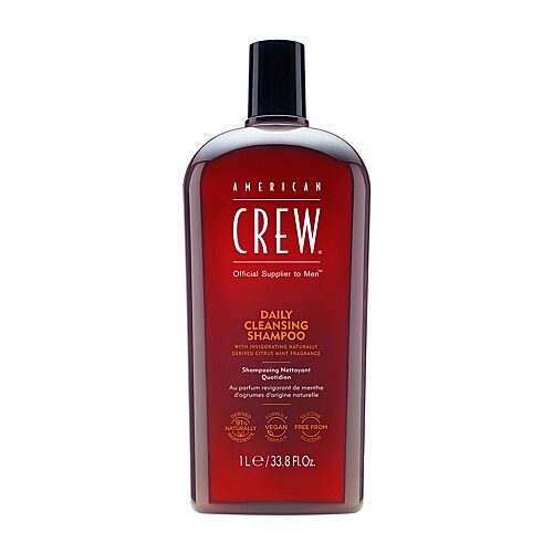 American Crew by American Crew DAILY CLEANSING SHAMPOO 33.8 OZ for MEN