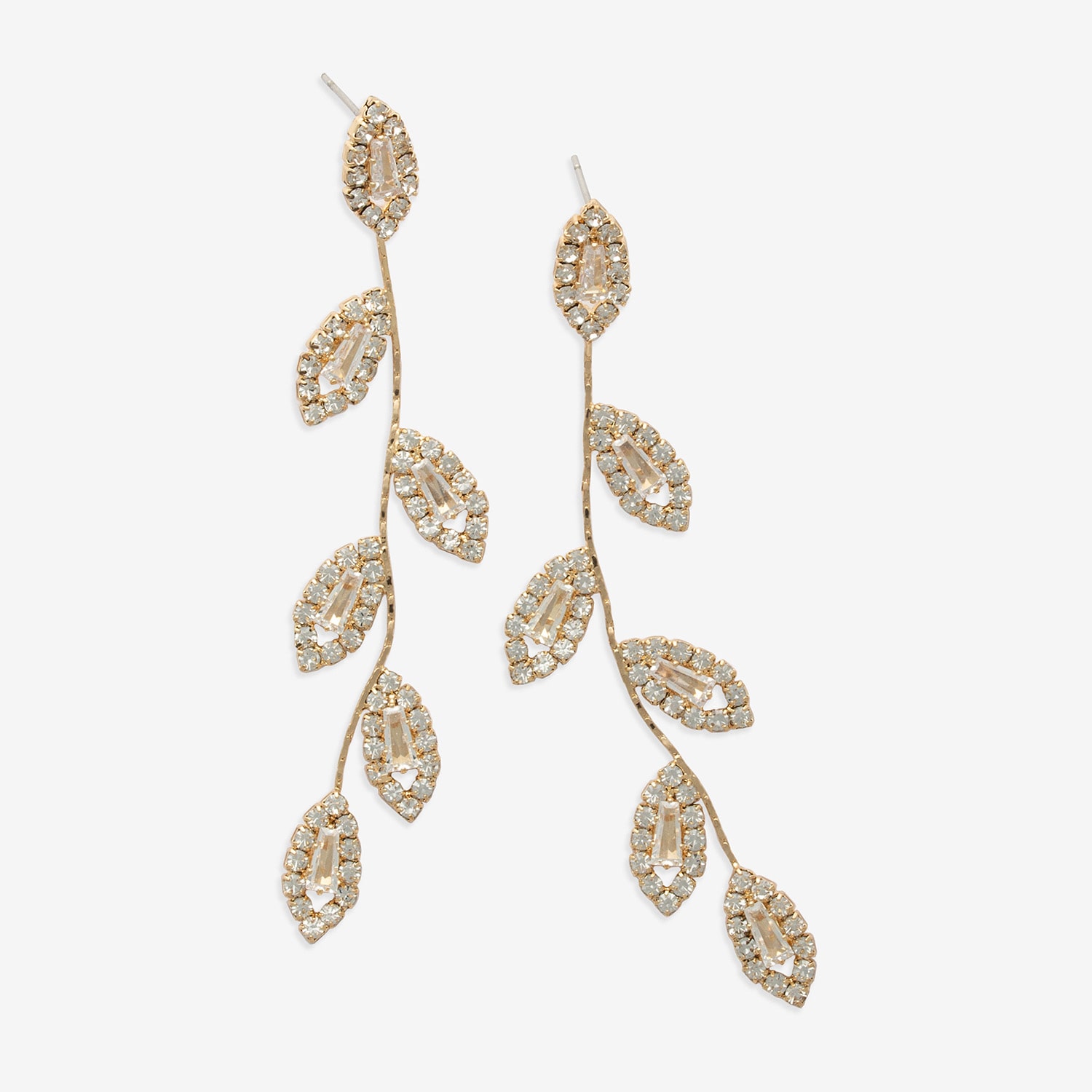 Mixit Womens Glass Hypoallergenic Drop Earrings