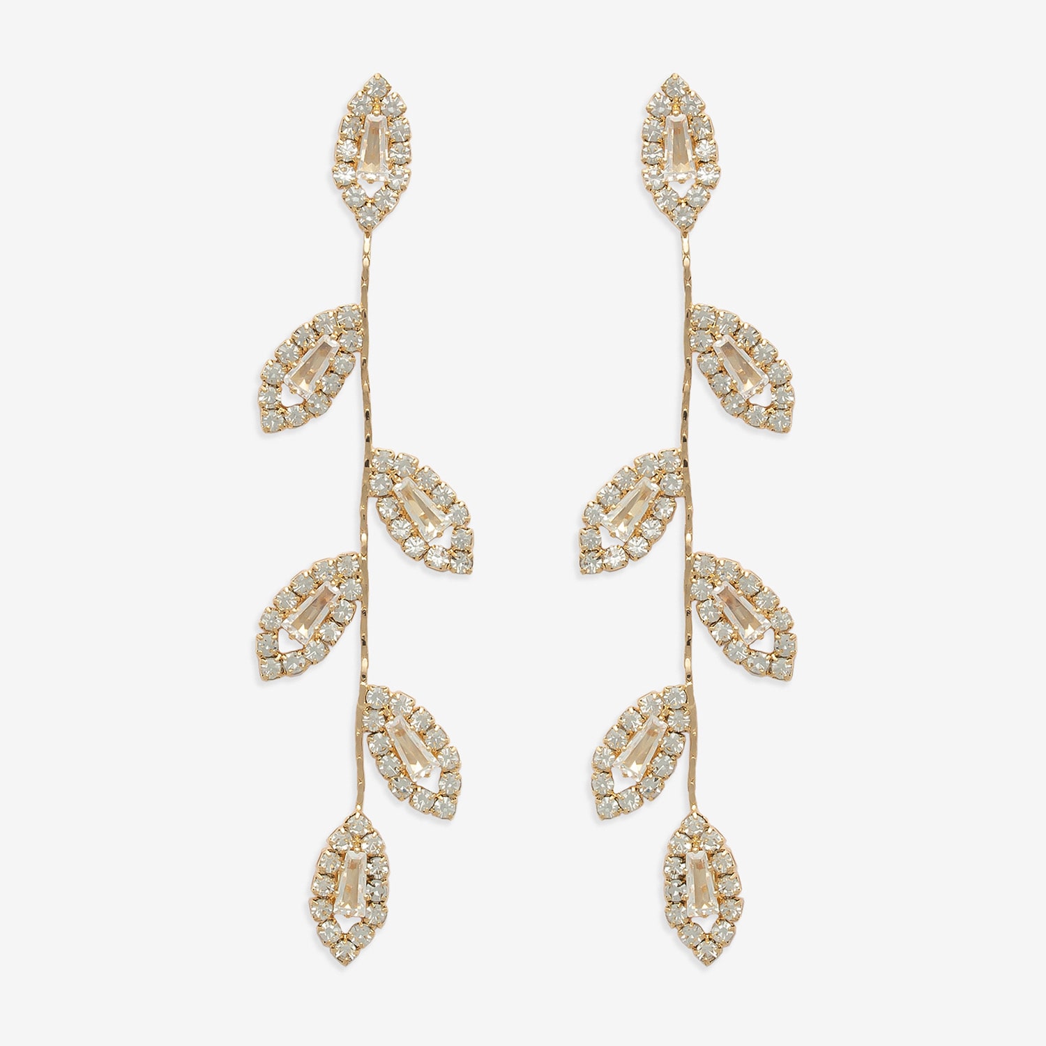Mixit Womens Glass Hypoallergenic Drop Earrings