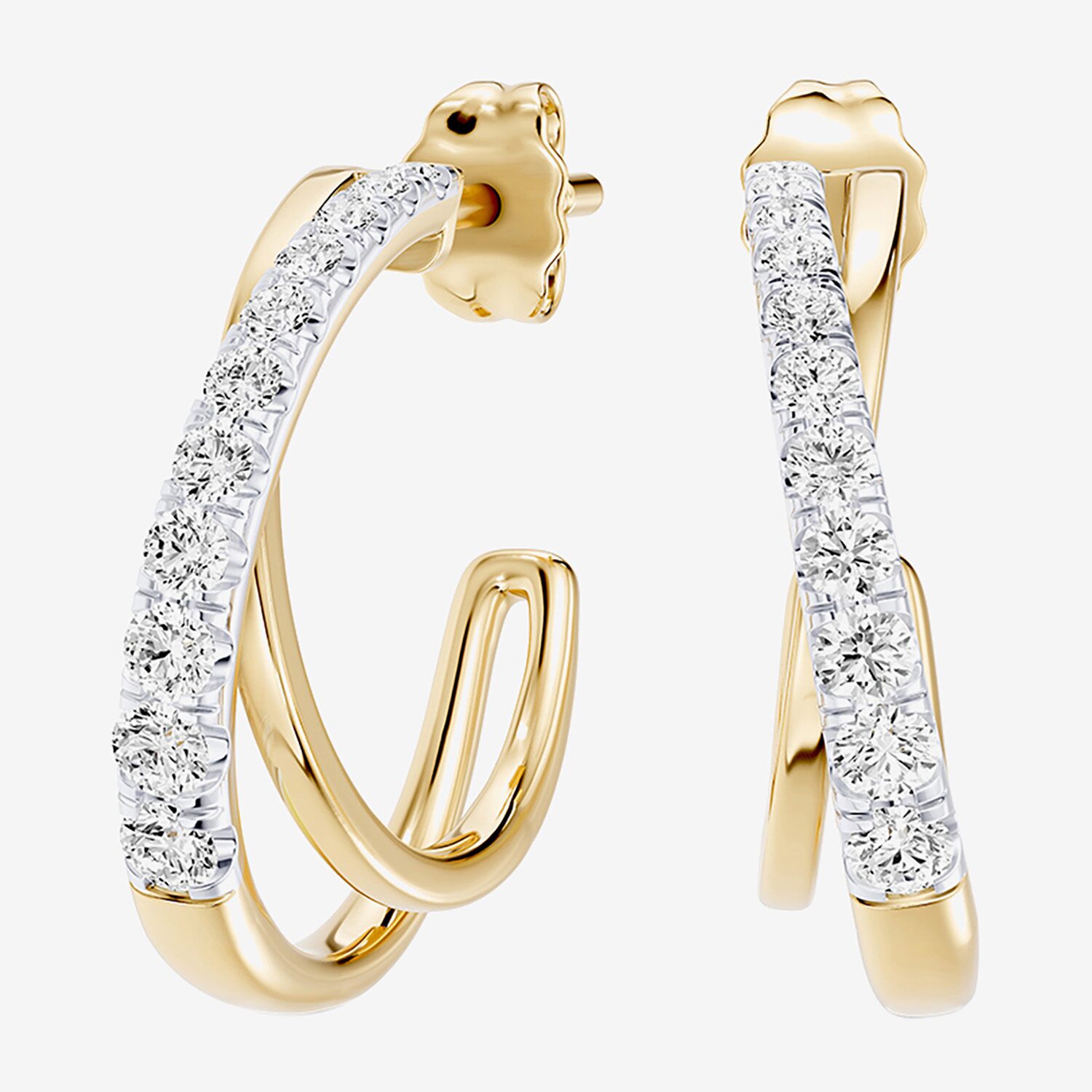 Hallmark Hallmark Signature Fine Jewelry (G / Si2) Womens 1/2 CT. T.W ...