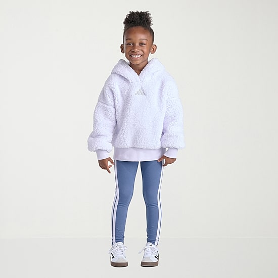adidas Toddler Girls Knit 2-pc. Pant Set
