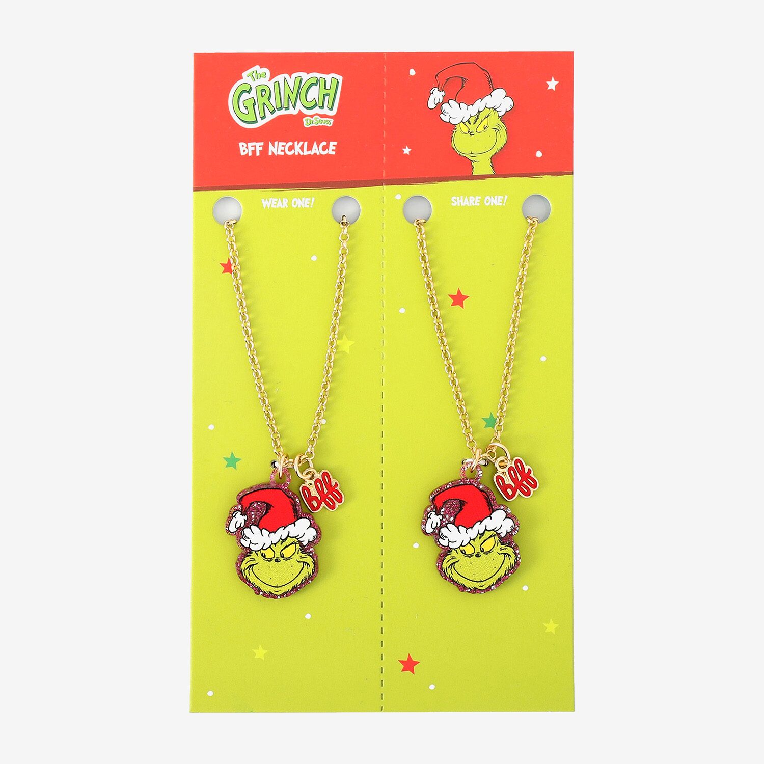 Womens Grinch 2-pc. Necklace Set