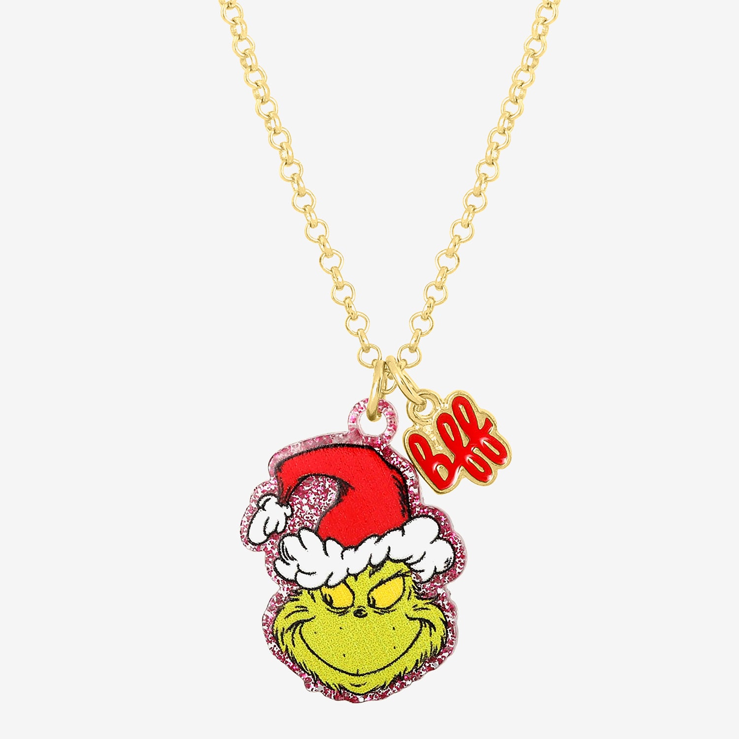 Womens Grinch 2-pc. Necklace Set