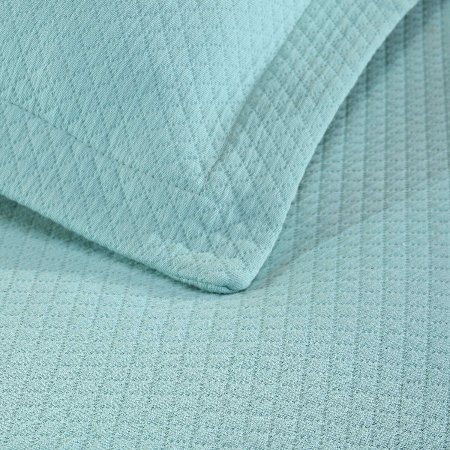 SUPERIOR® Solitaire Diamond Matelasse Geometric 3-pc. Jacquard Easy Care Bedspread Set