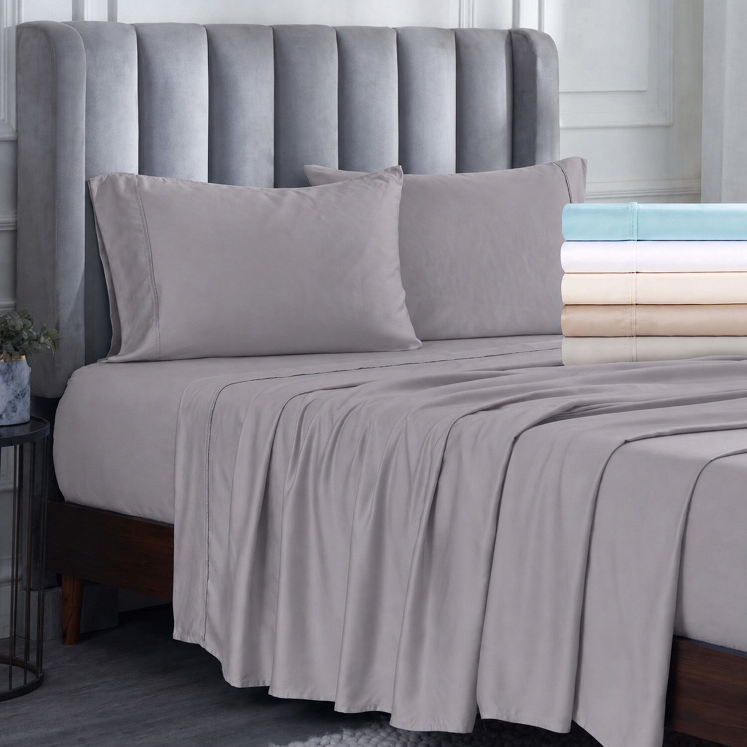 SUPERIOR® Beechwood Modal Premium Cooling 400tc Deep Pocket Sheet Set