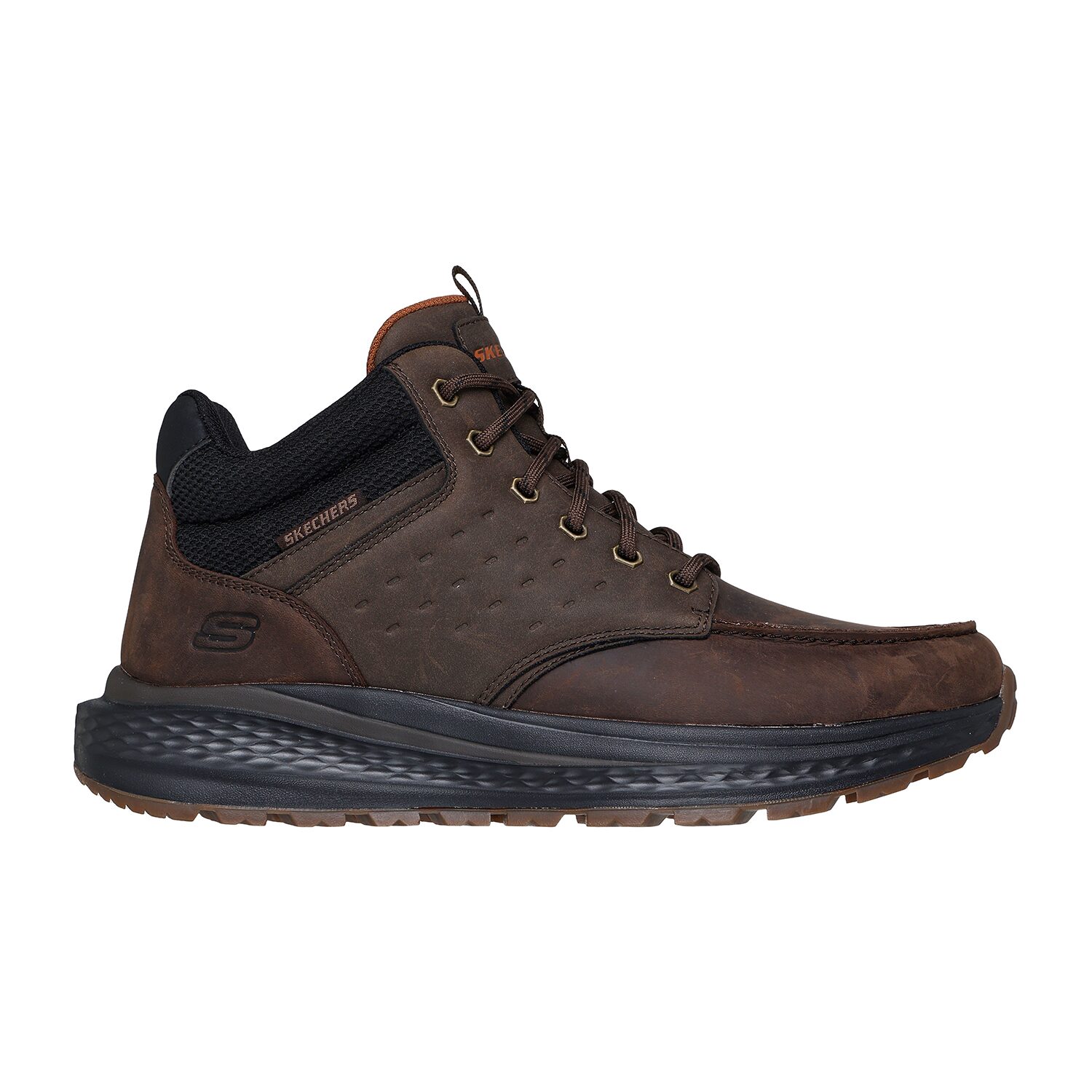 Skechers Mens Slade Ultra Linden Flat Heel Hiking Boots